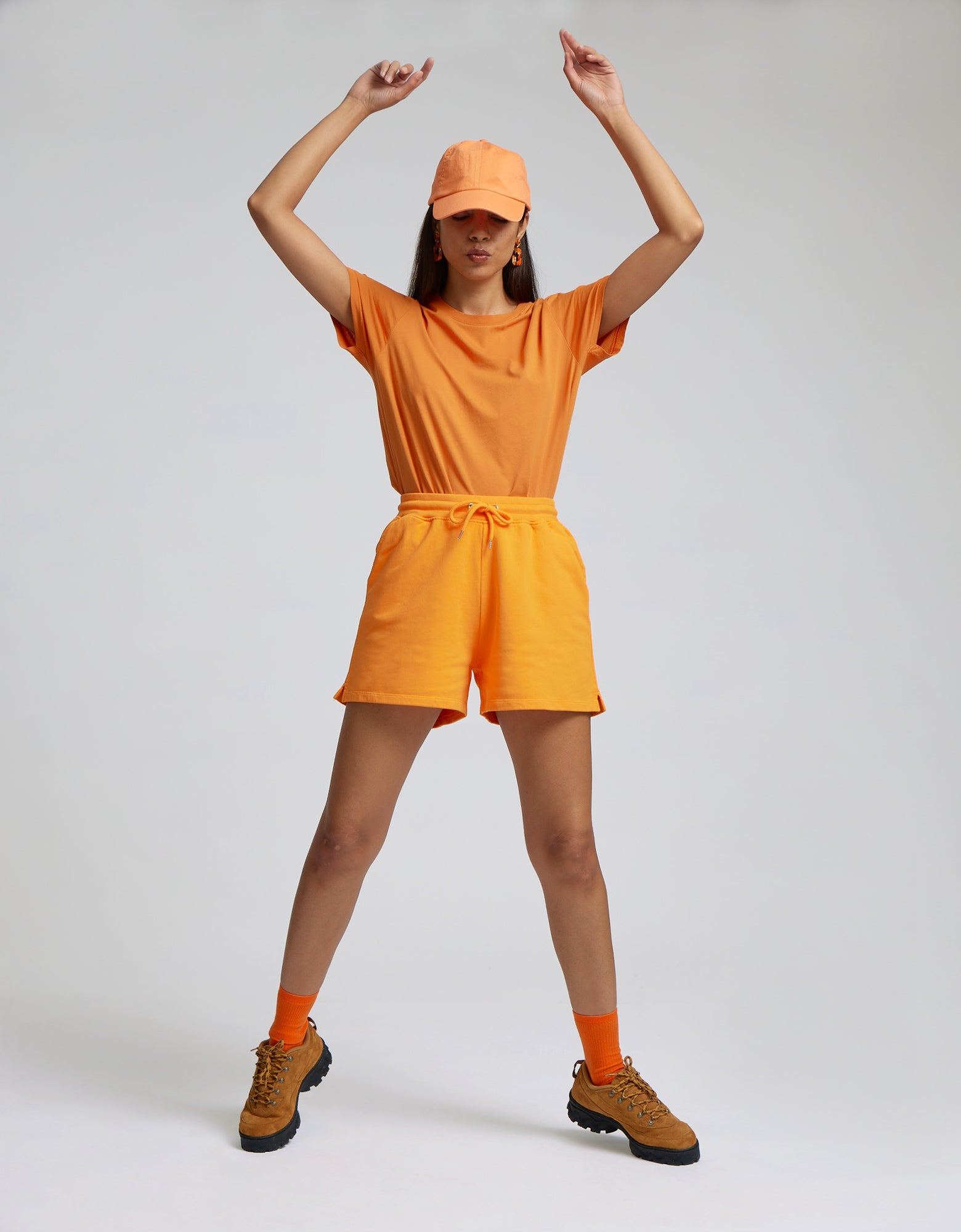 Colorful Standard Women Organic Sweatshorts Women Shorts Limestone Grey