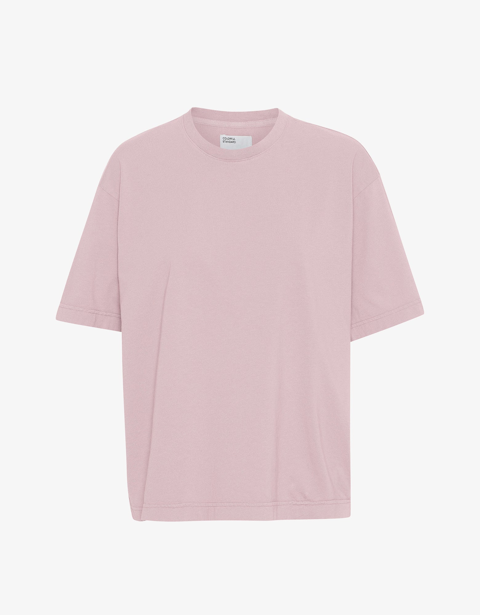 Oversized Organic T-Shirt - Faded Pink