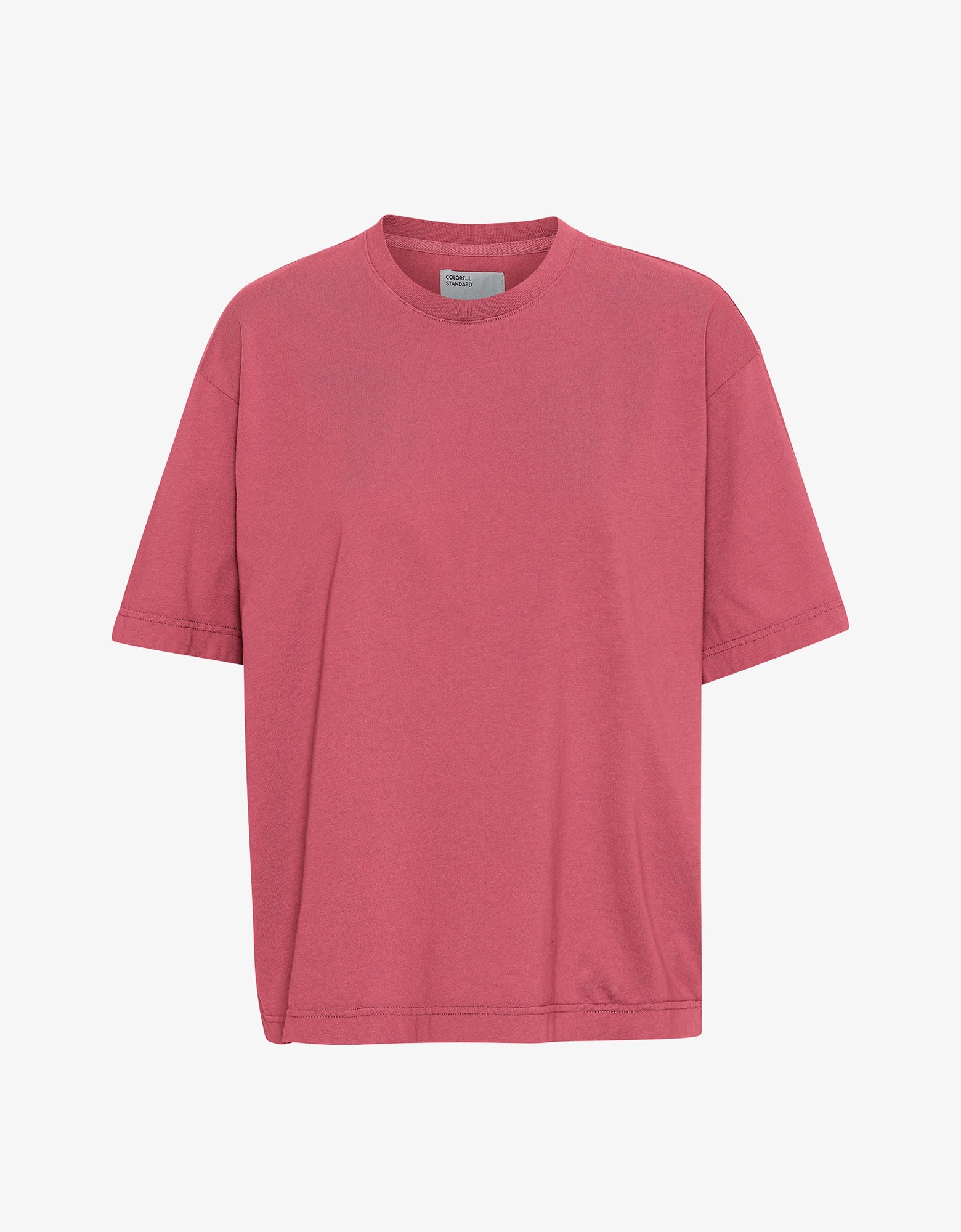 Colorful Standard Women Oversized Organic T-Shirt Women Oversized T-shirt Raspberry Pink
