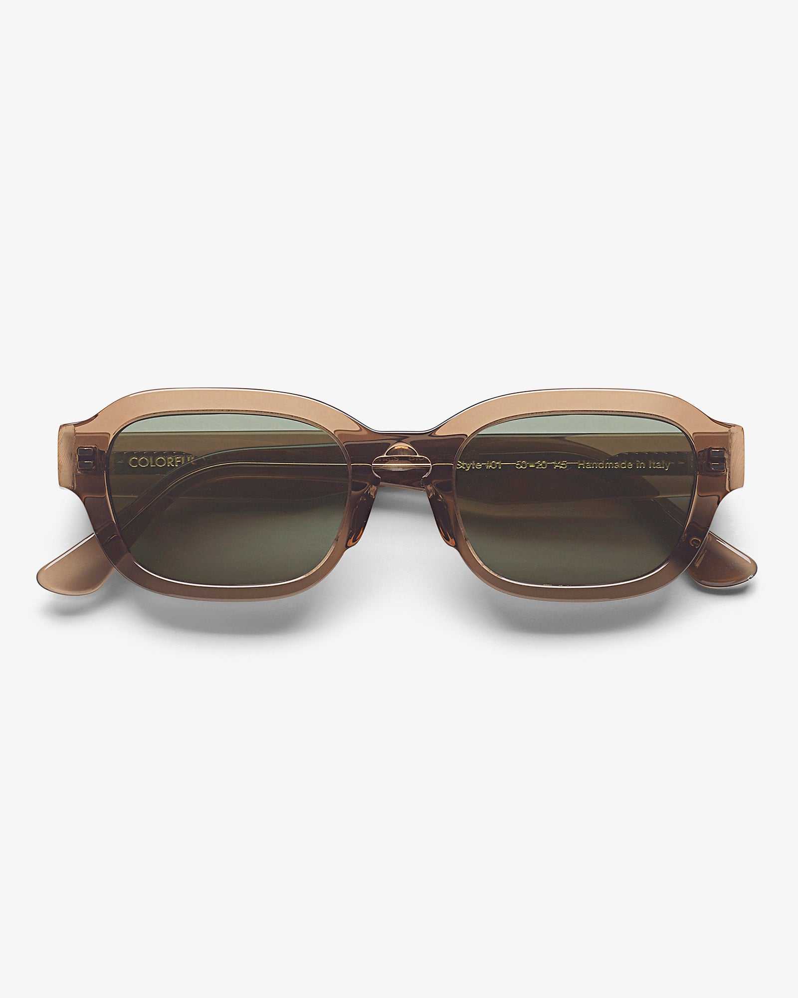 Sunglass 02 - Coffee Brown - Green