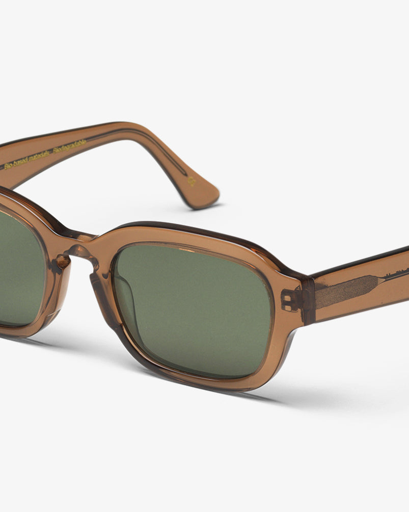 Sunglass 02 - Coffee Brown - Green
