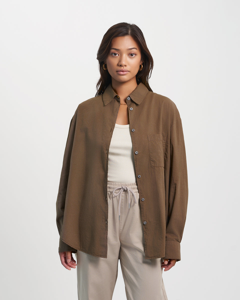 white organic pleat front button shirt ... plus /xl