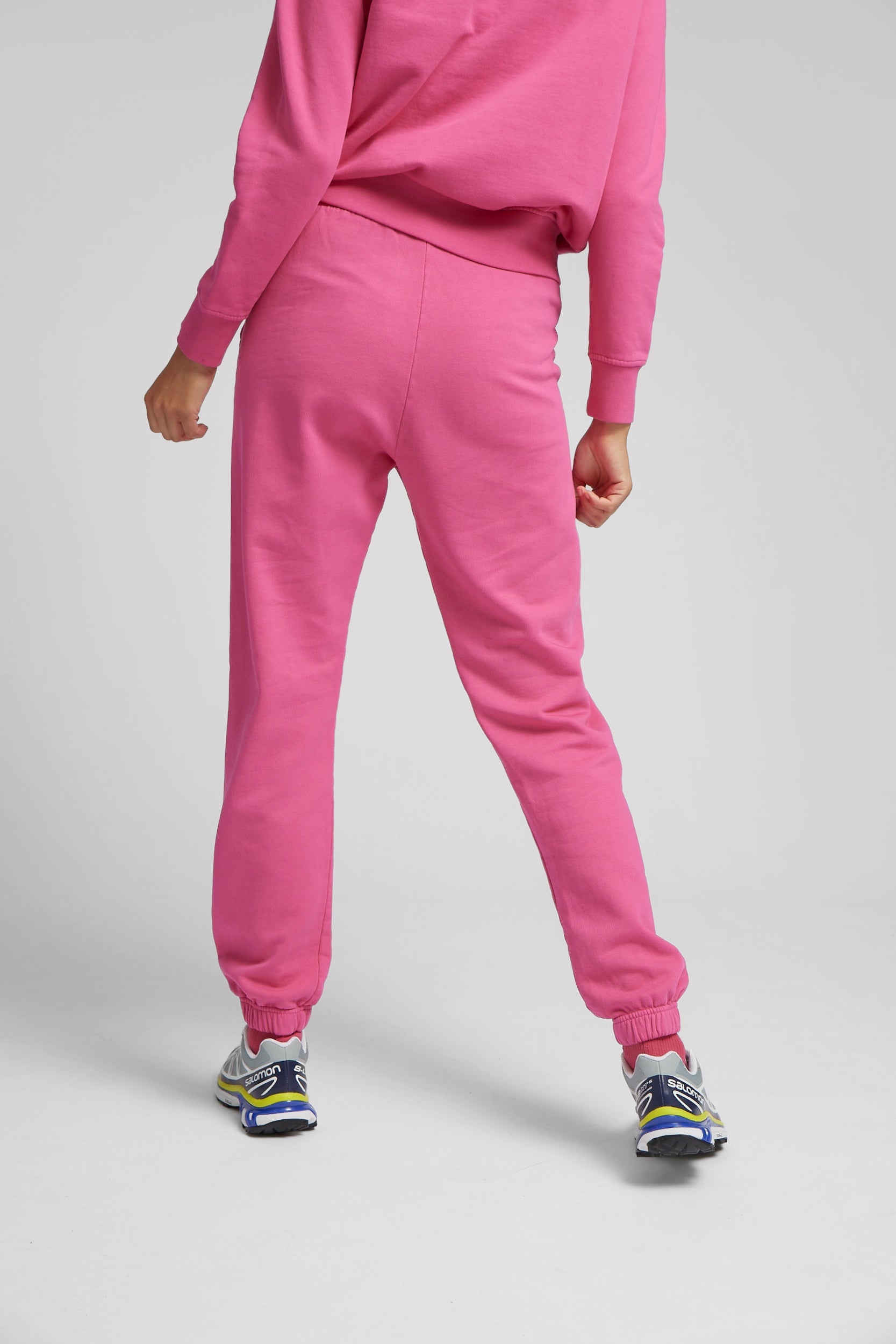 Organic Sweatpants - Magenta Blaze