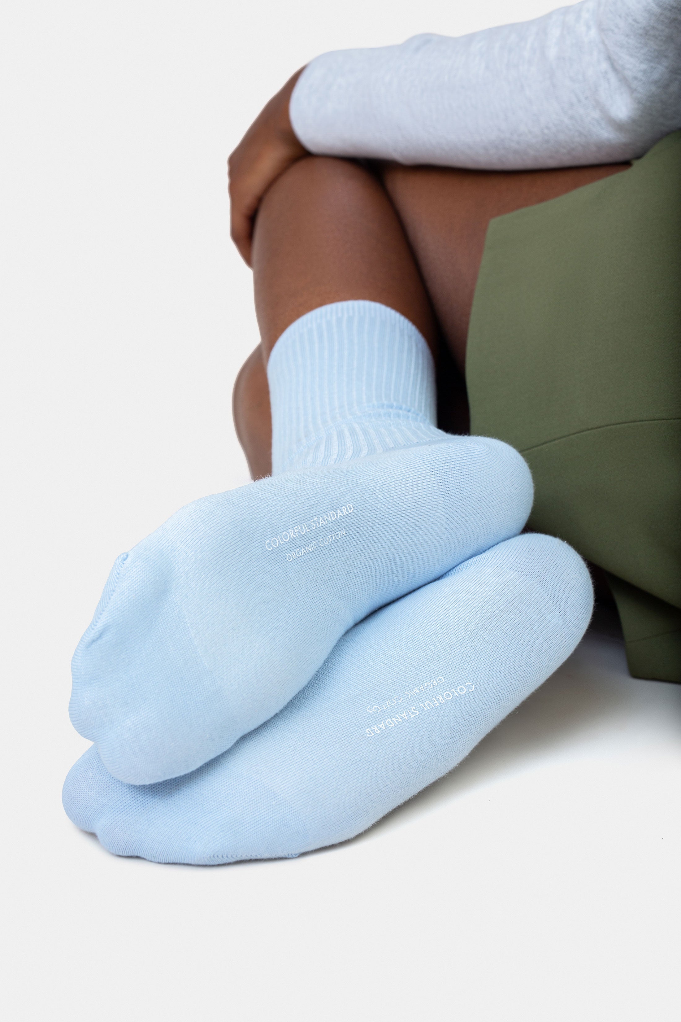 Women Classic Organic Sock - Marine Blue