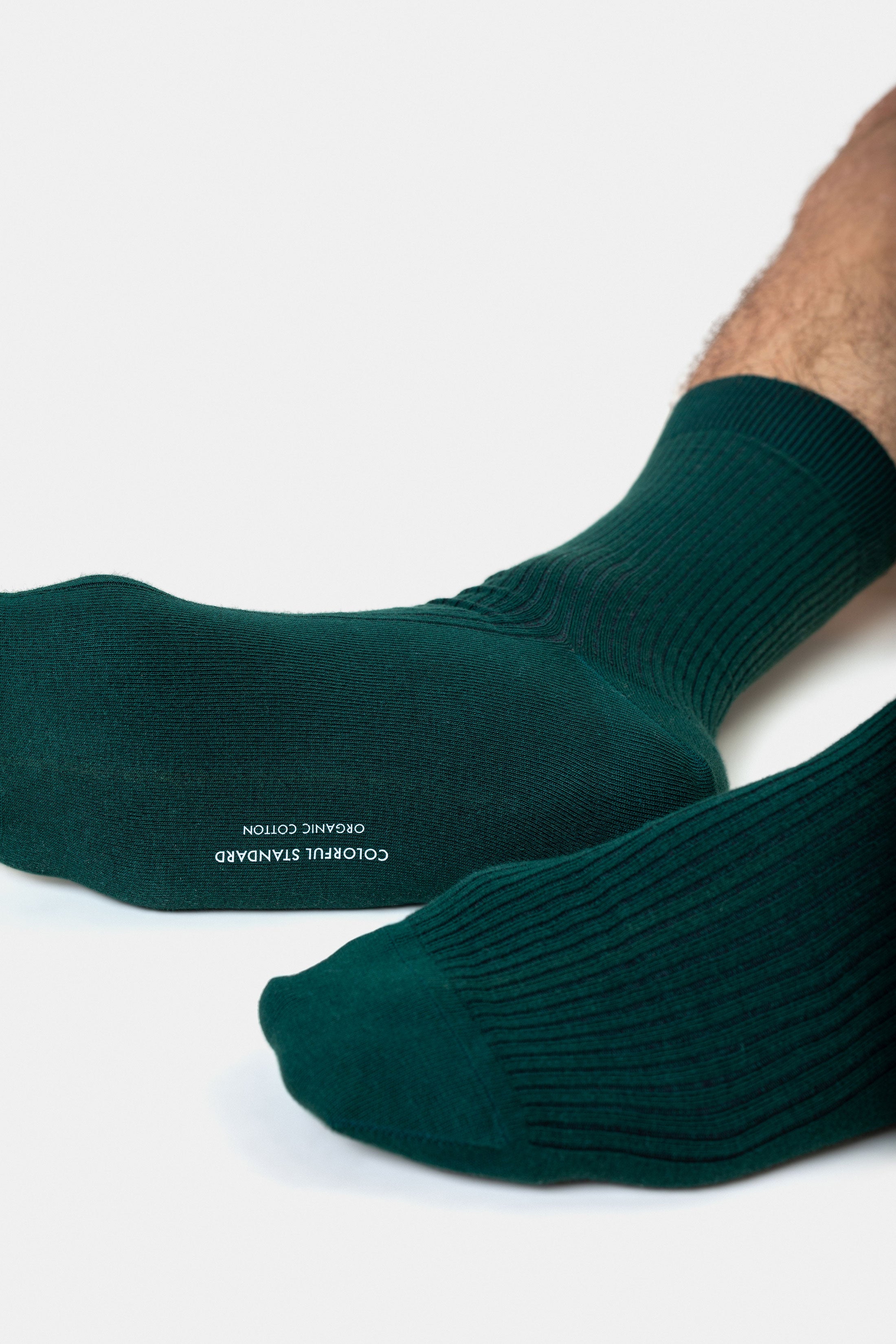 Merino Wool Blend Sock - Deep Black