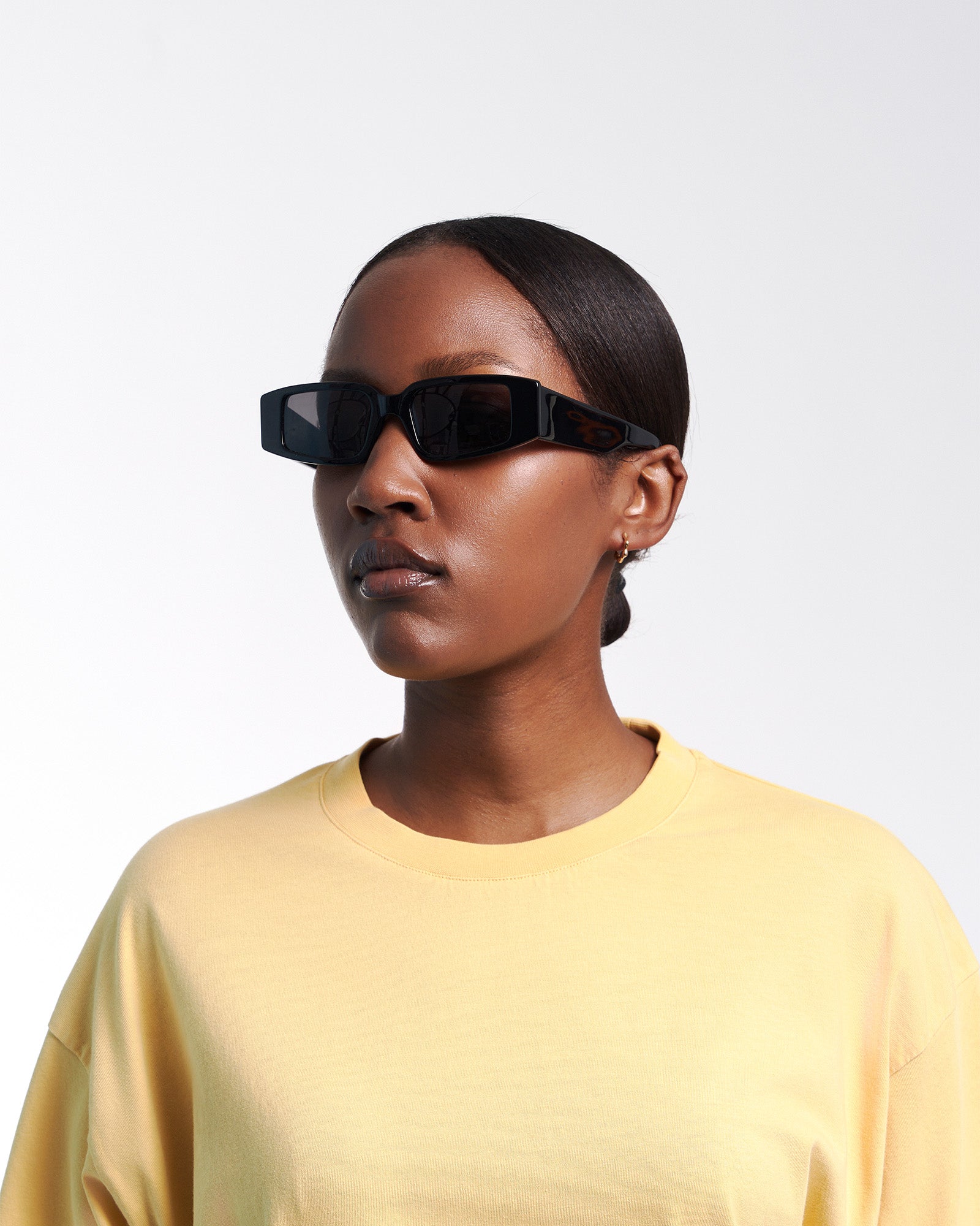 Sunglass 05 - Deep Black Solid - Black