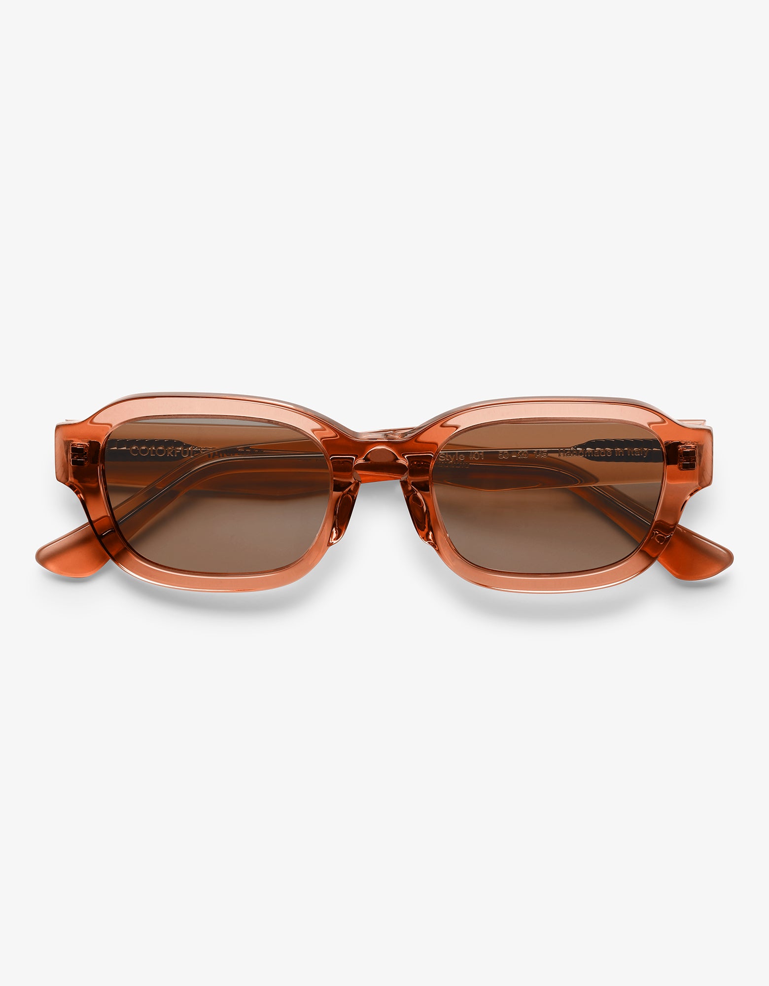 Sunglass 01 - Dark Amber - Brown