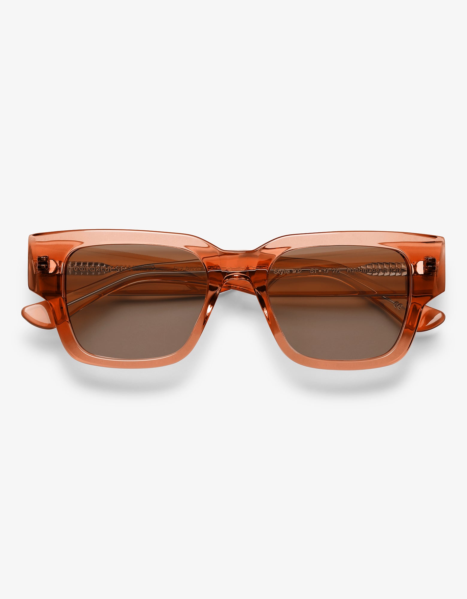 Sunglass 02 - Dark Amber - Brown