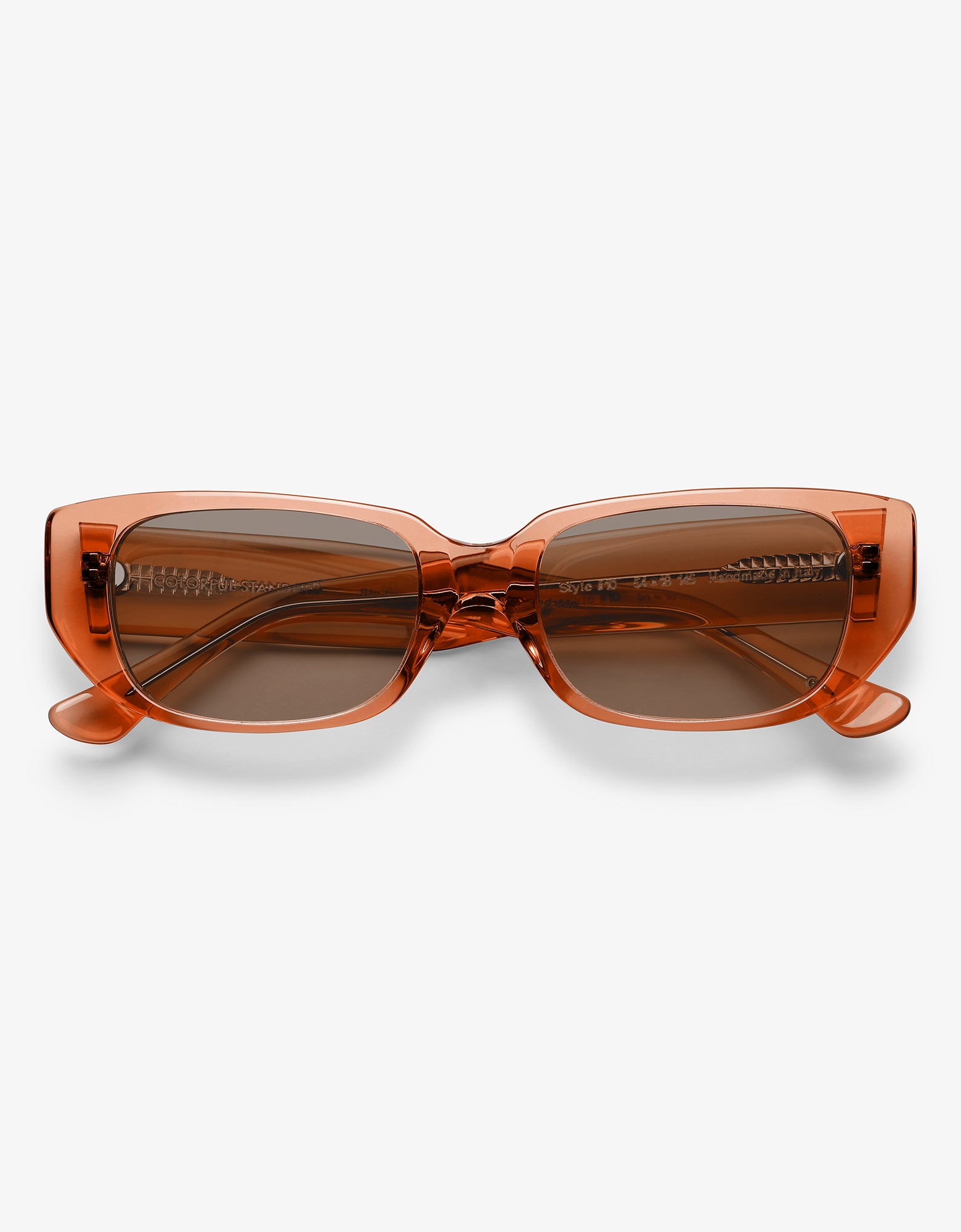 Sunglass 10 - Dark Amber - Brown