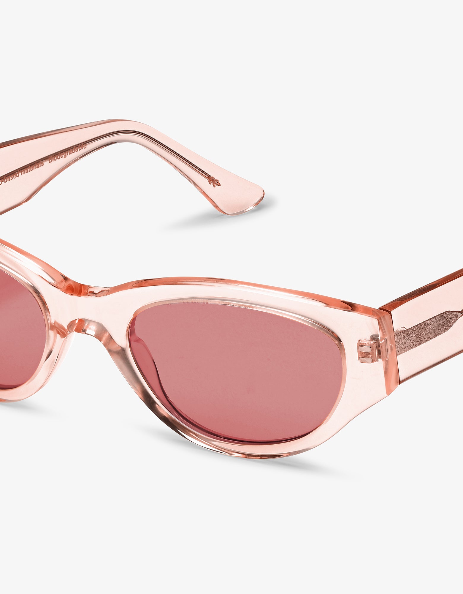 Sunglass 16 - Faded Pink - Dark Pink