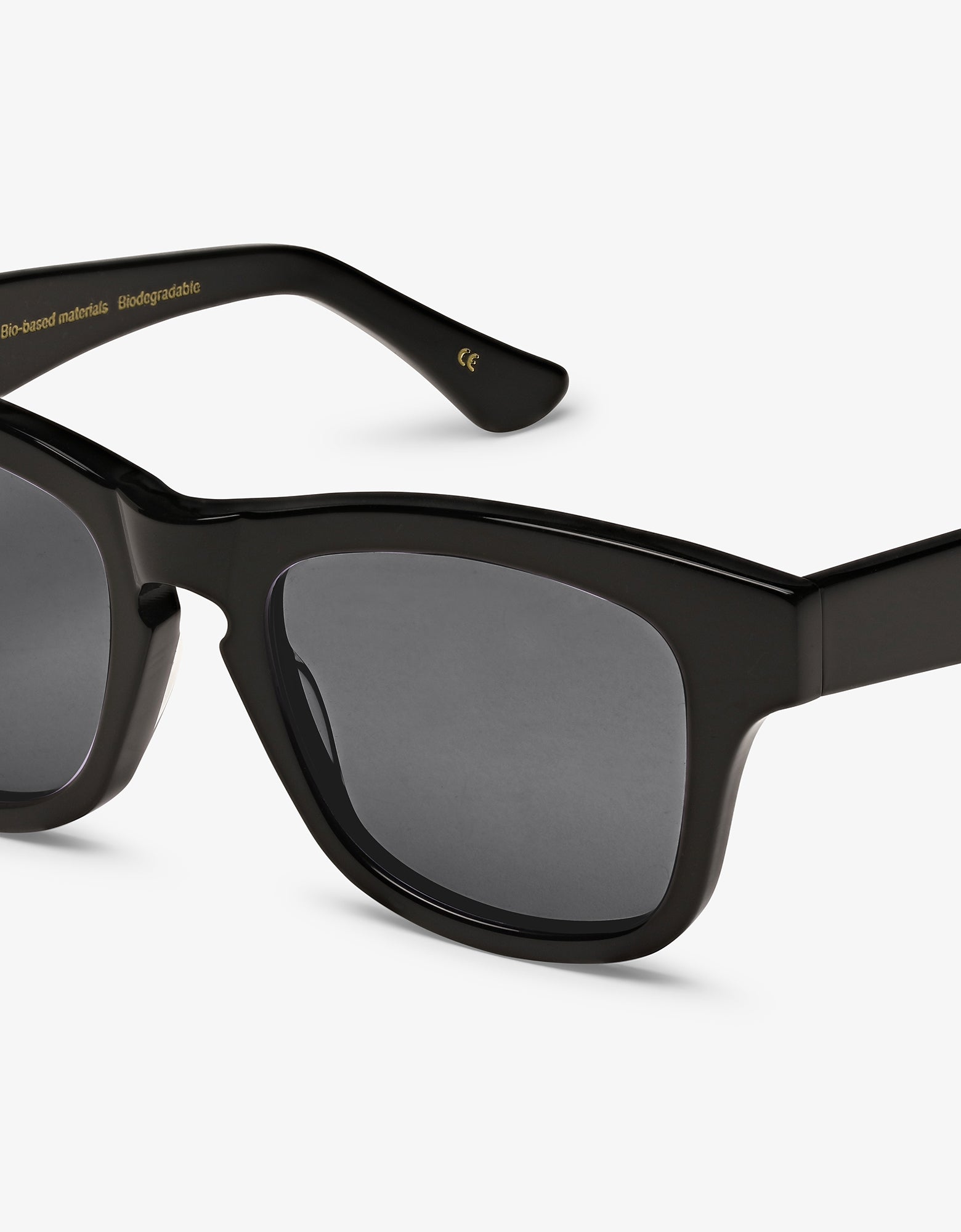 Sunglass 17 - Deep Black Solid - Black