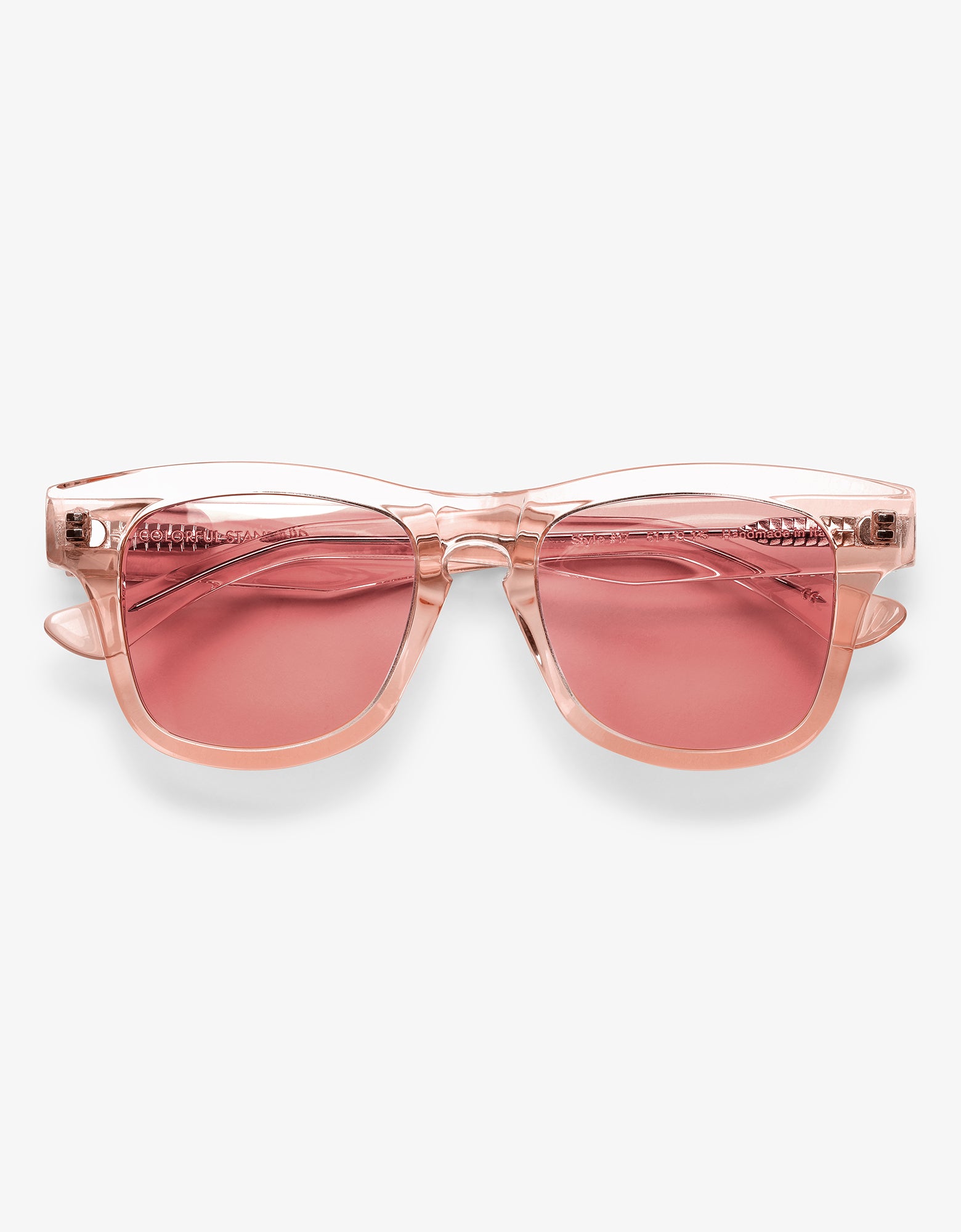 Sunglass 17 - Faded Pink - Dark Pink