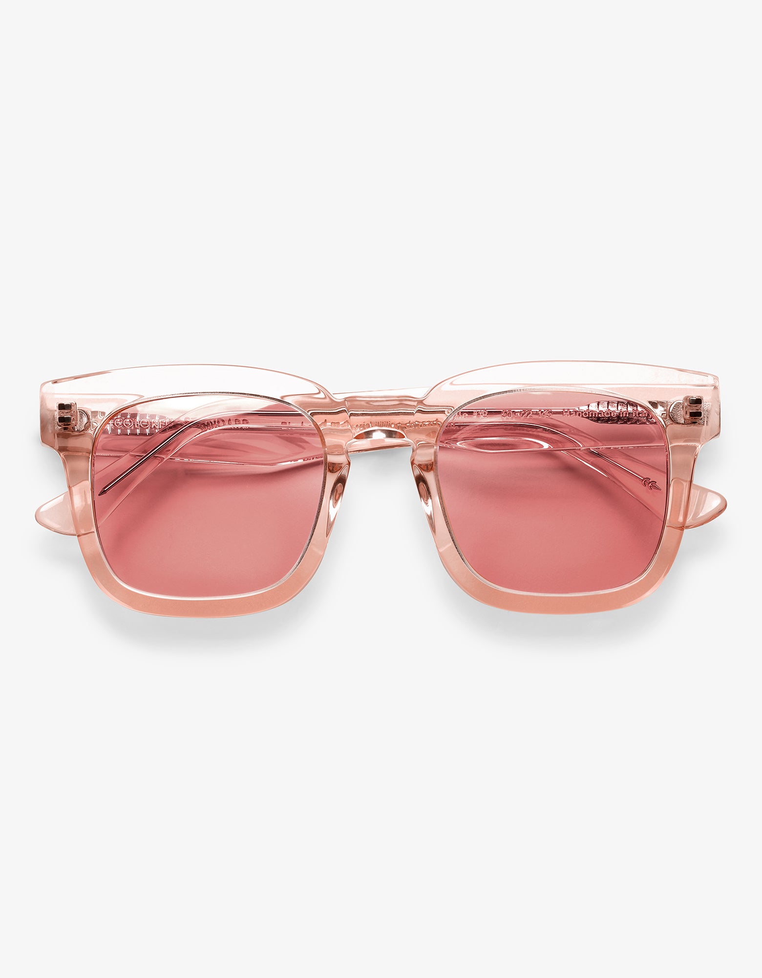 Sunglass 18 - Faded Pink - Dark Pink