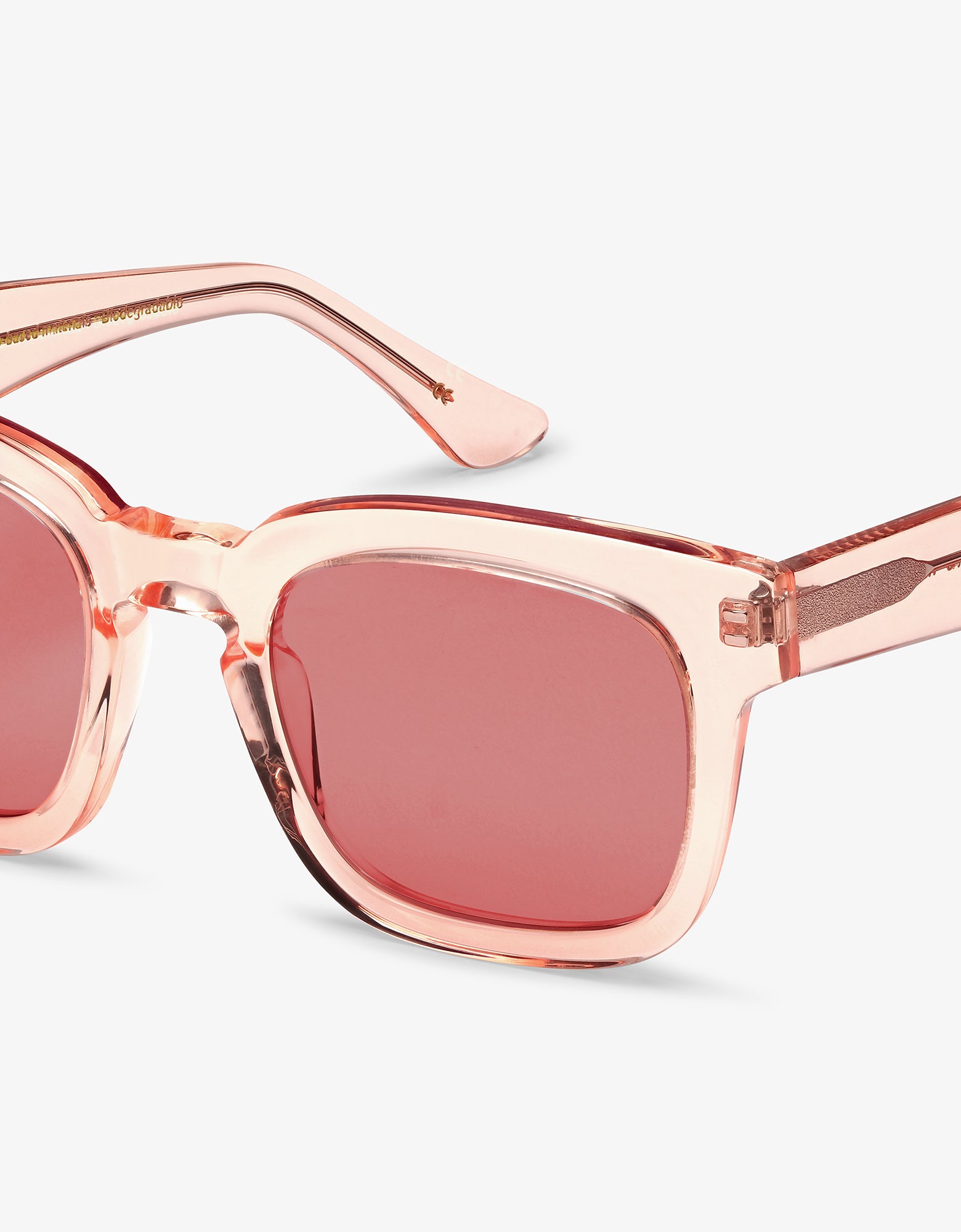 Sunglass 18 - Faded Pink - Dark Pink