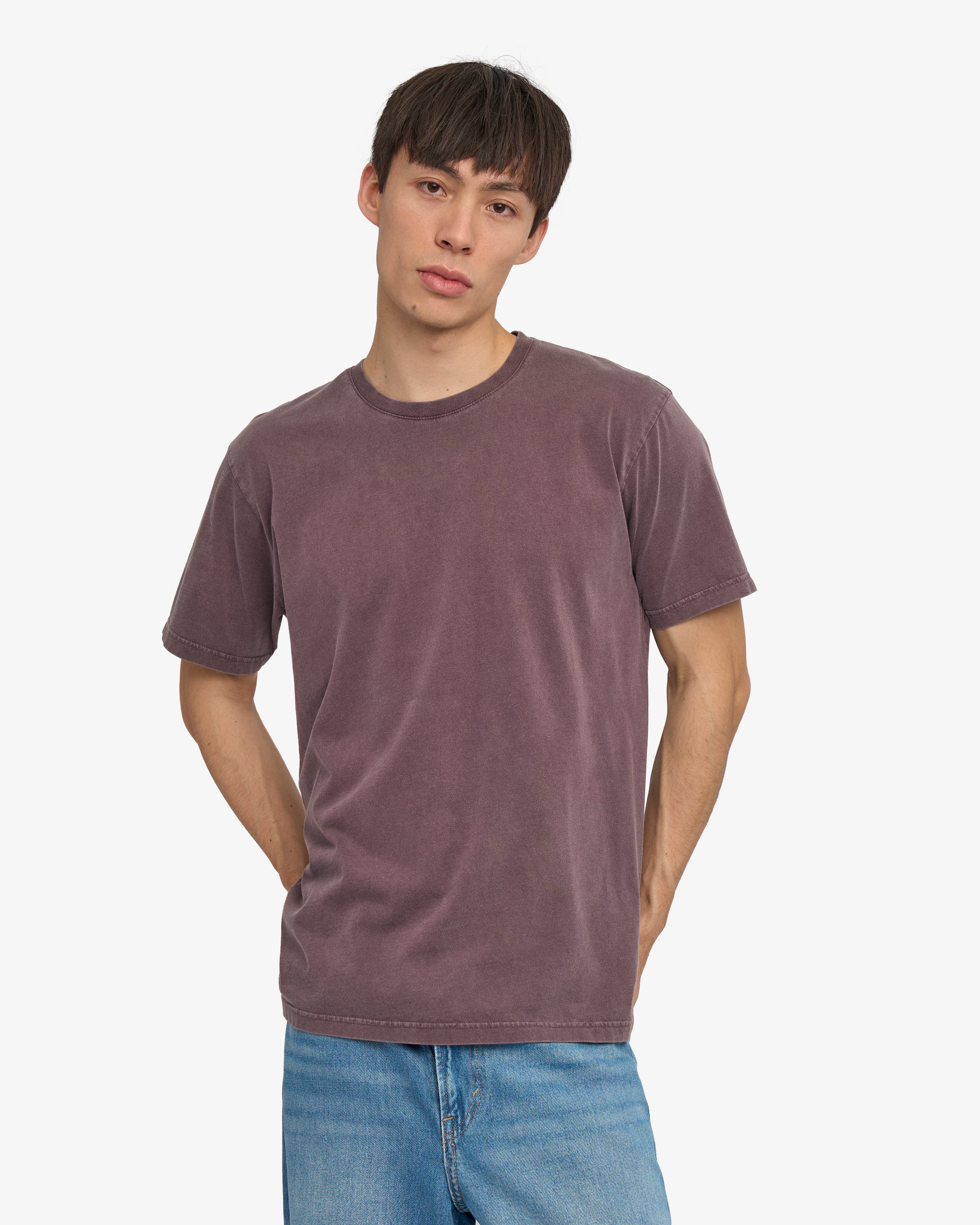 Classic Organic Tee - Faded Grape
