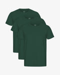 Classic Organic Tee - Emerald Green (3-Pack)