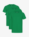 Classic Organic Tee - Kelly Green (3-Pack)