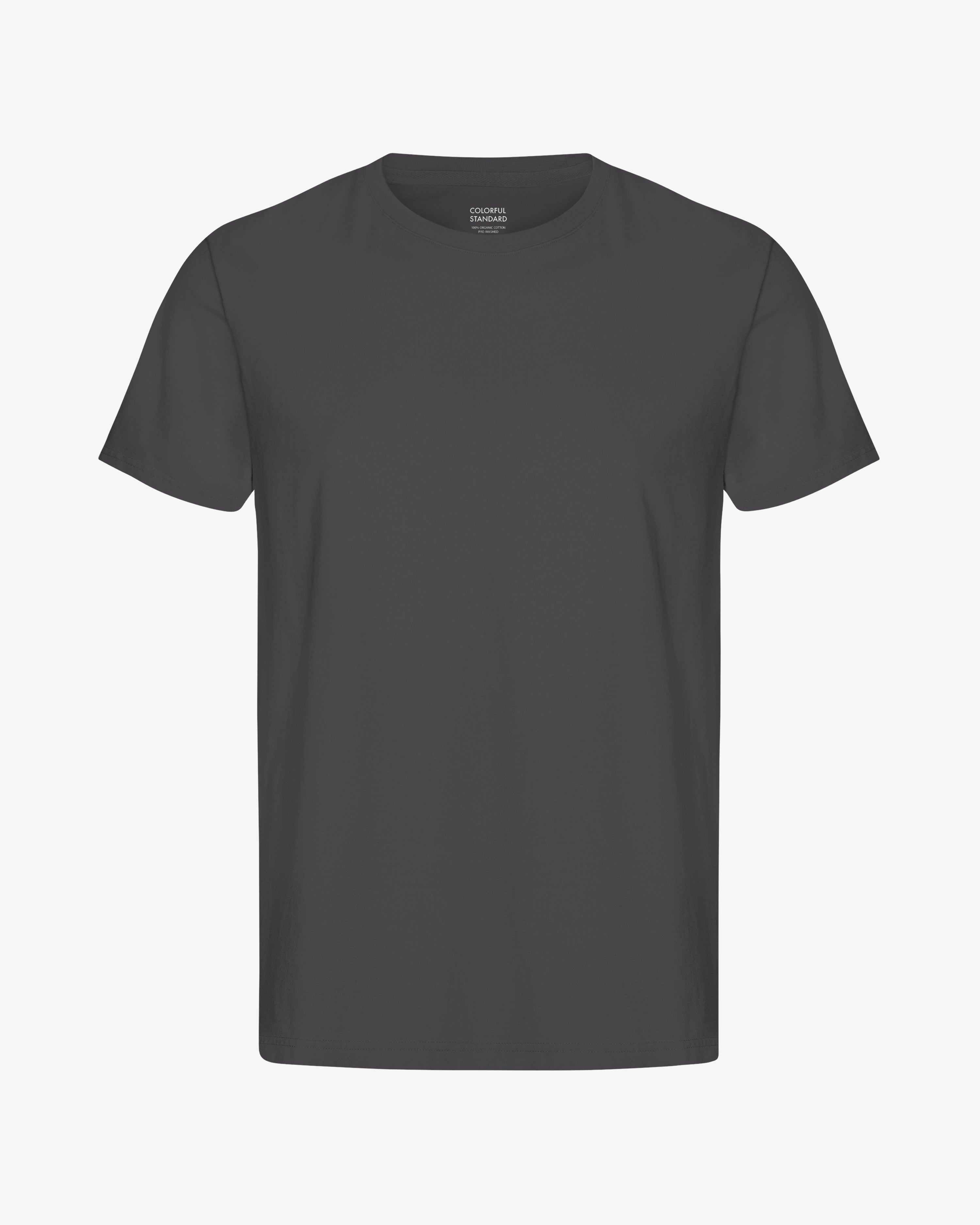 T-shirt Uomo Urban Classics Organic Basic – Grigio Scuro, Taglia L, 100% Cotone Biologico, Vestibilità Regular