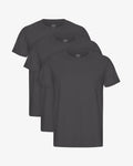 Classic Organic Tee - Lava Grey (3-Pack)