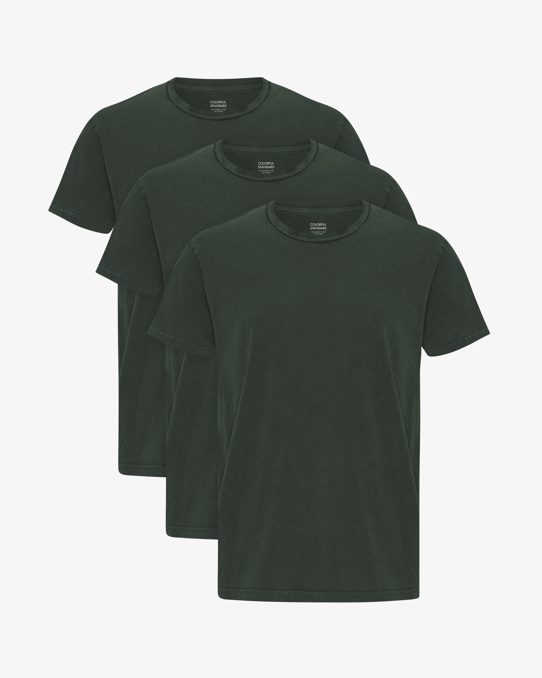 Classic Organic Tee - Midnight Forest (3-Pack)