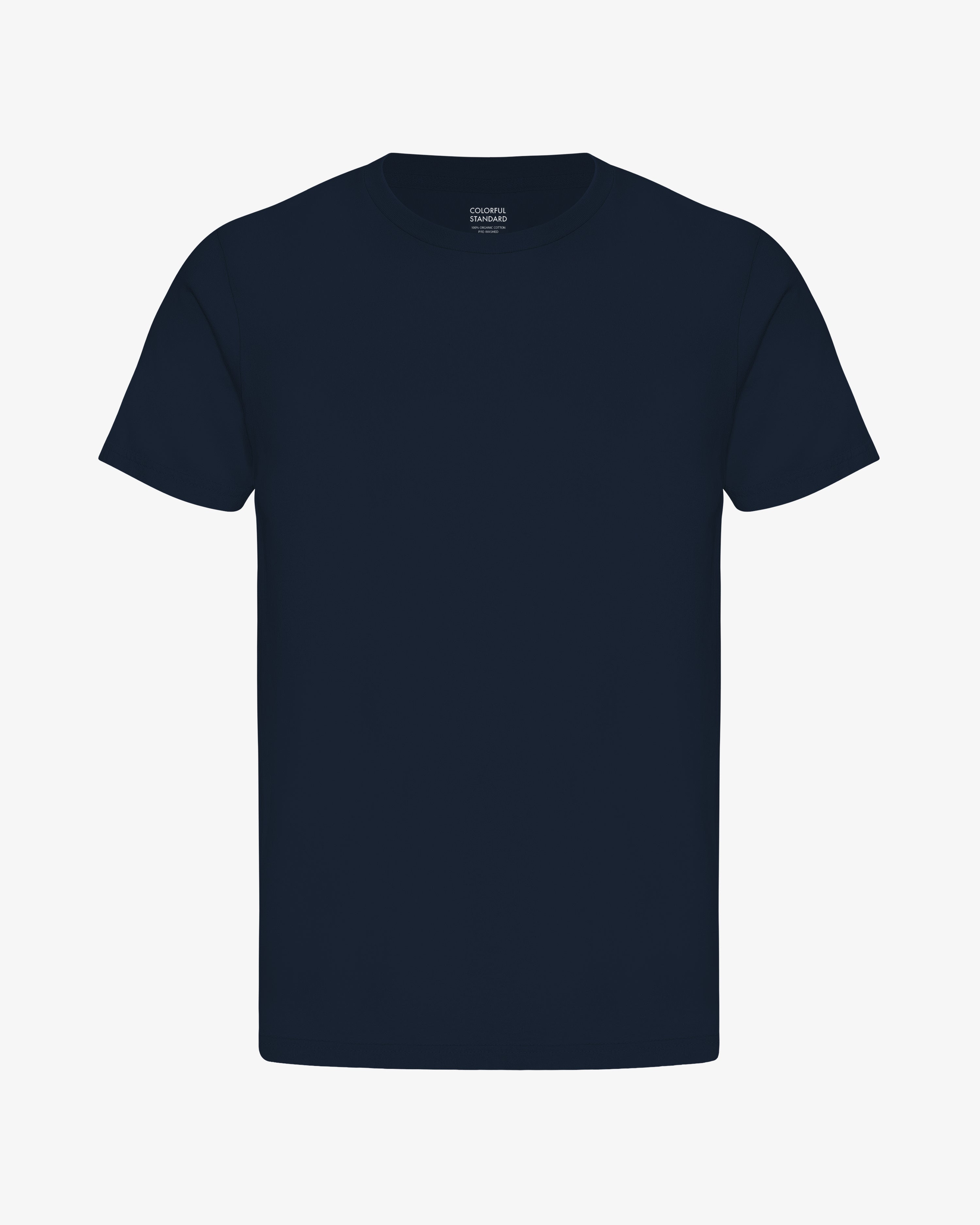 Classic Organic Tee - Navy Blue