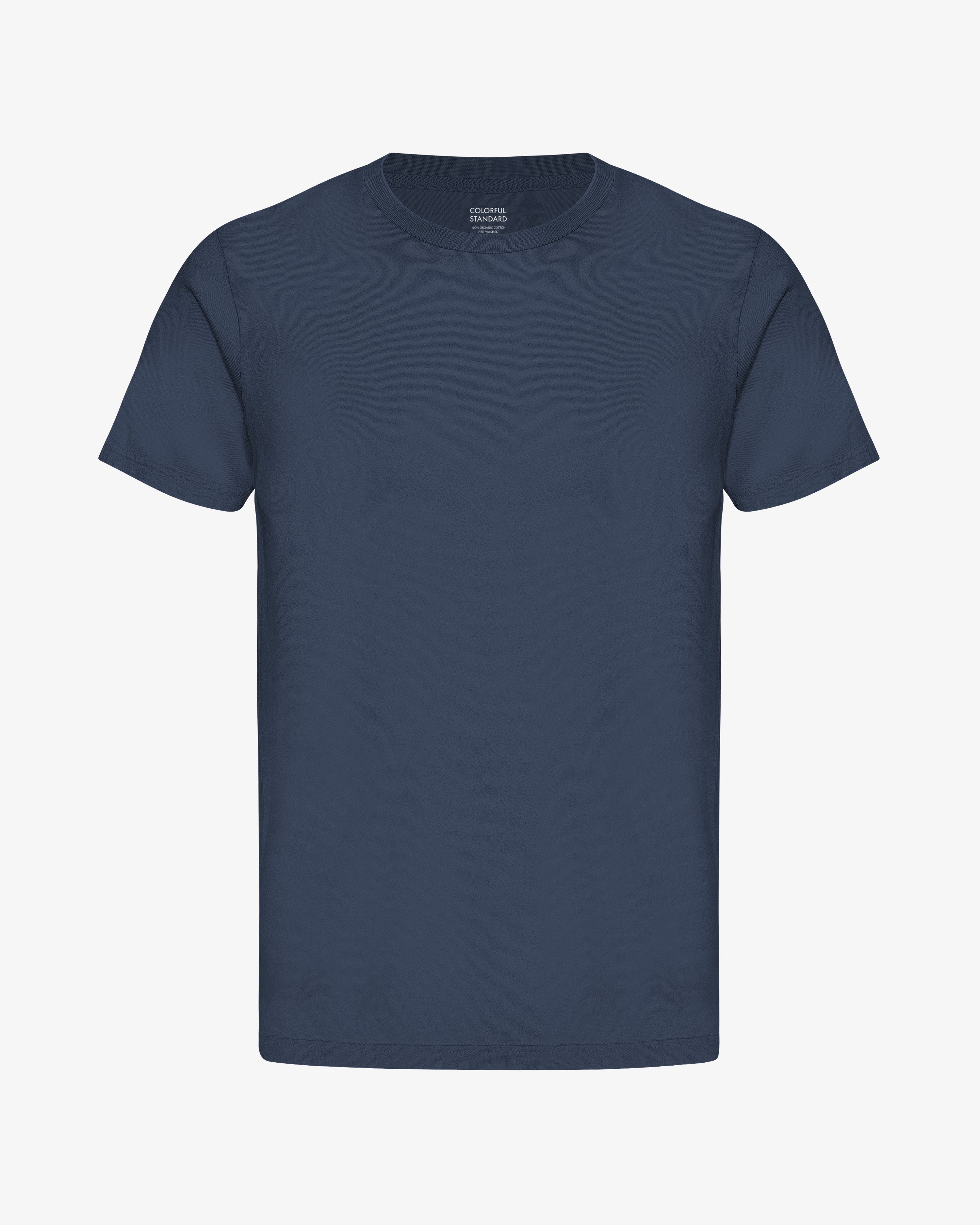 Classic Organic Tee - Petrol Blue