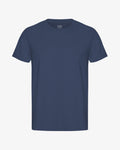 T-shirt classique en coton bio - Bleu pétrole