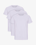Classic Organic Tee - Soft Lavender (3-Pack)