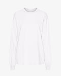 Oversized Organic LS T-Shirt - Optical White
