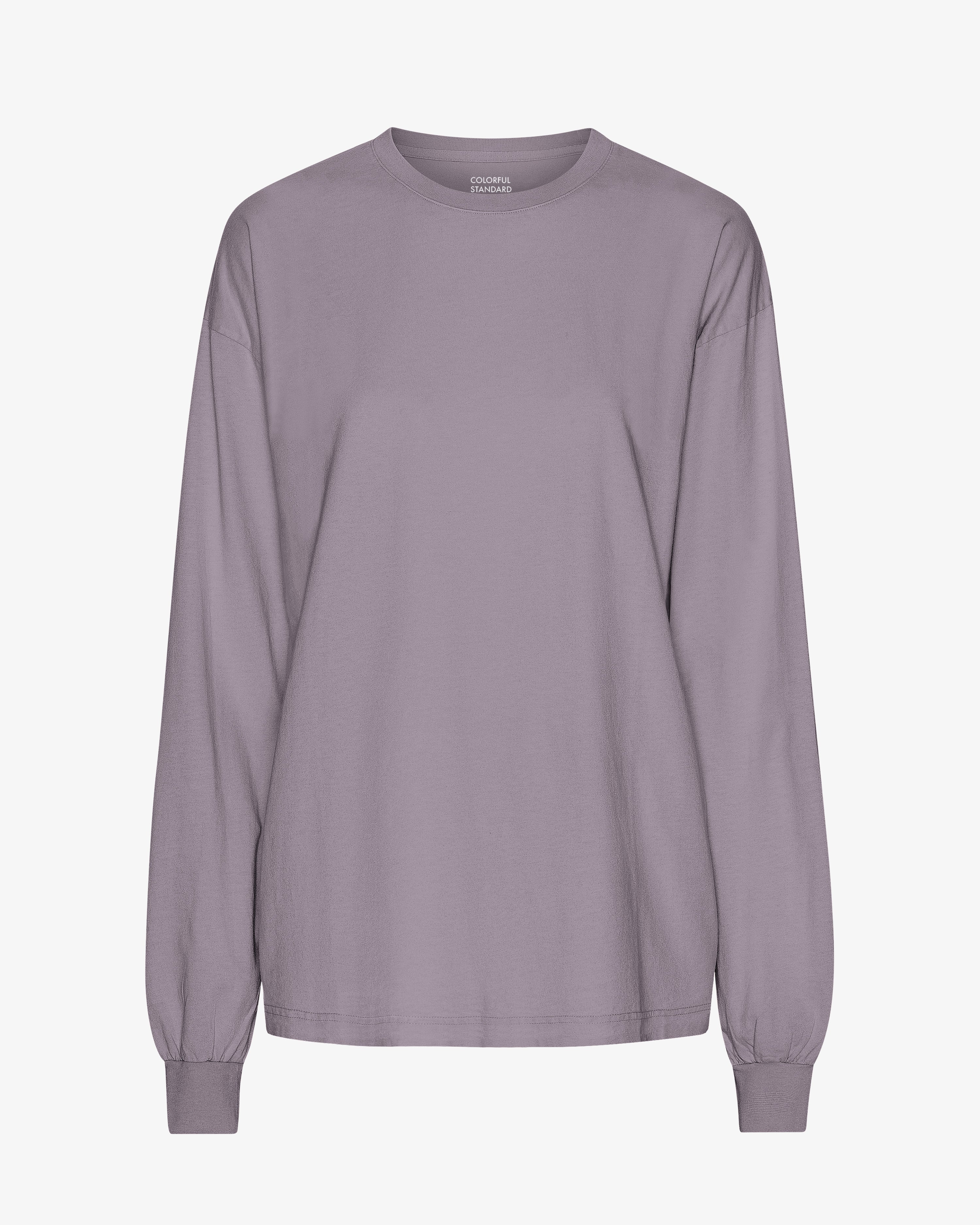 Oversized Organic LS T-Shirt - Purple Haze