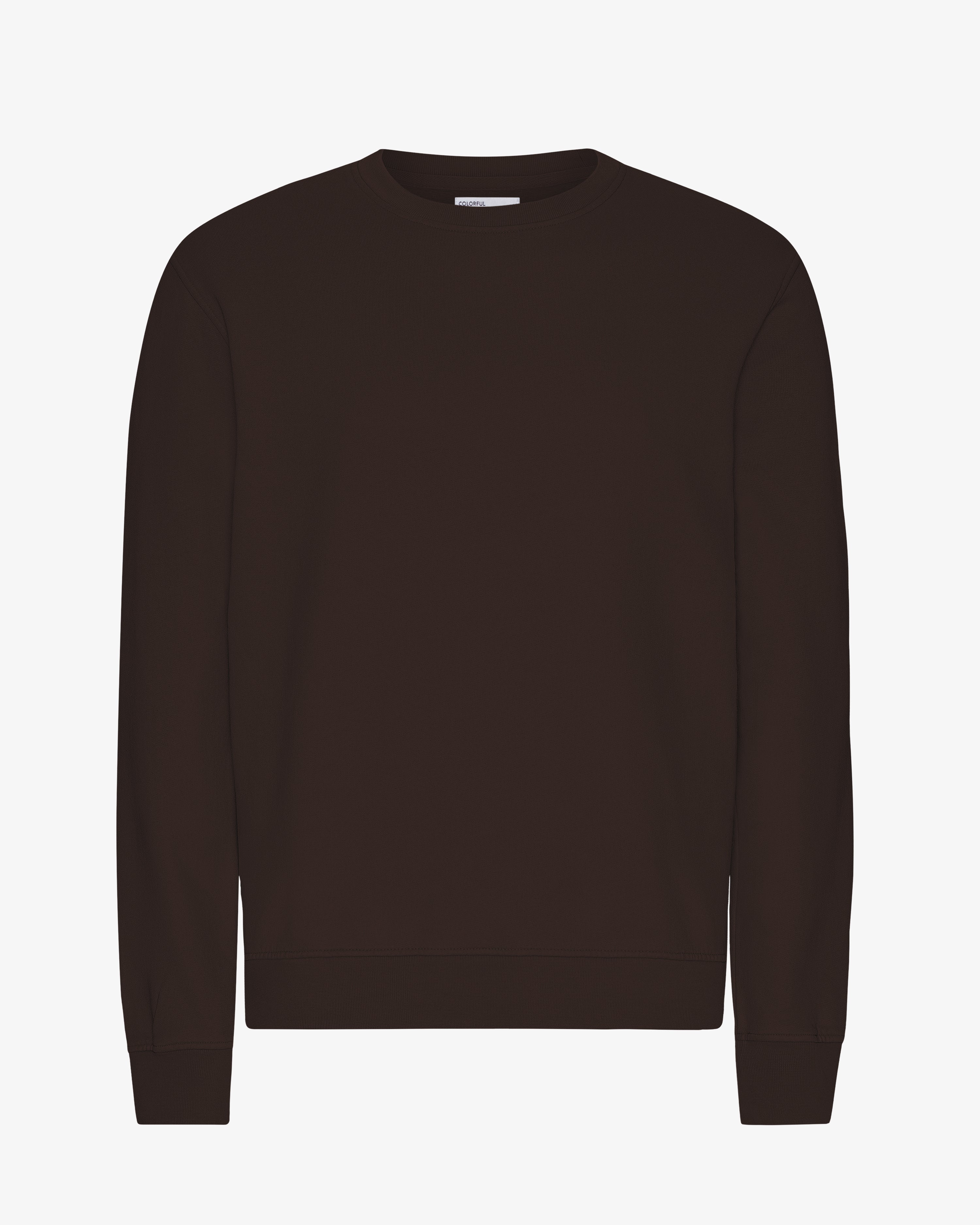 Classic Organic Crew - Coffee Brown