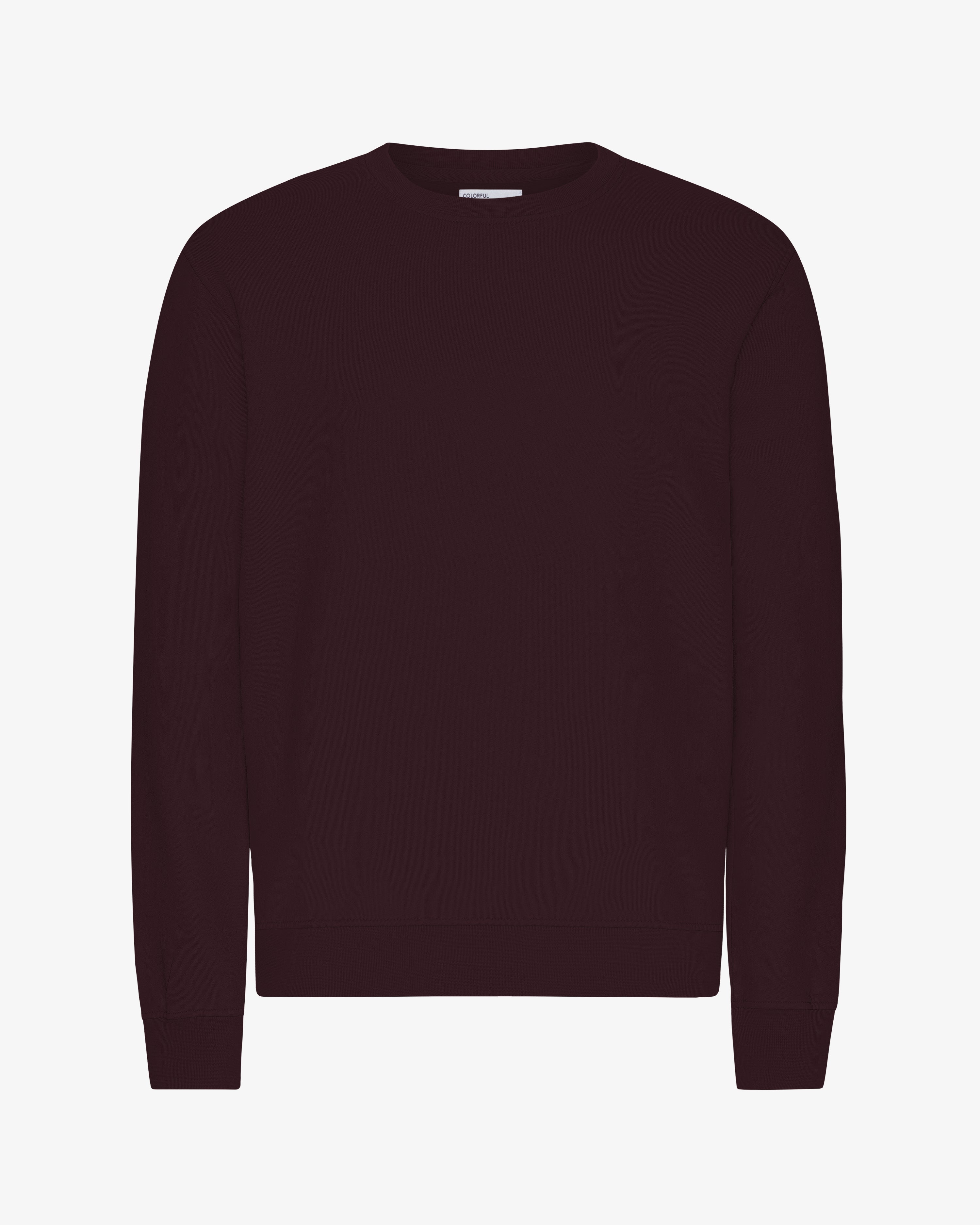 Classic Organic Crew - Oxblood Red