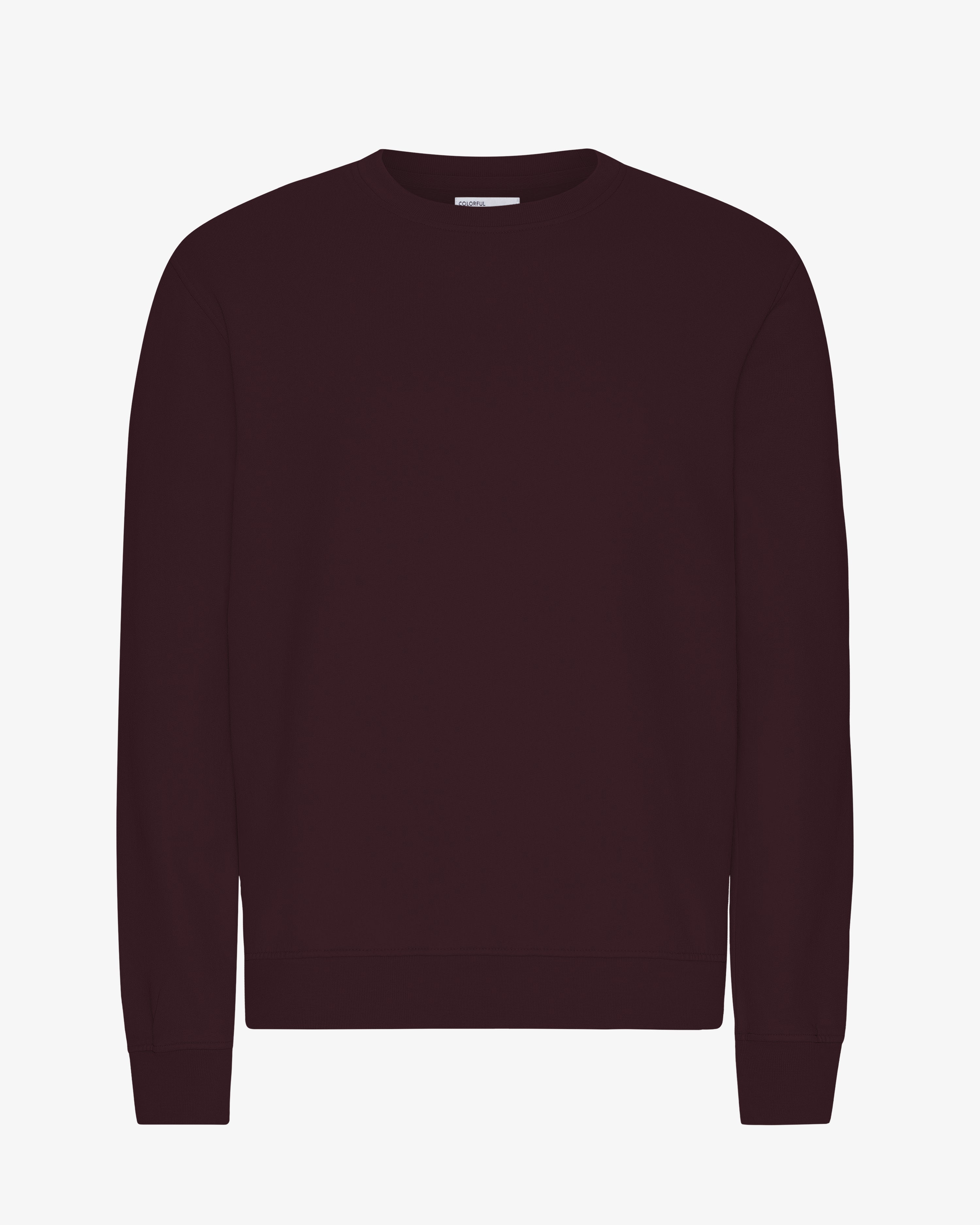 Classic Organic Crew - Oxblood Red