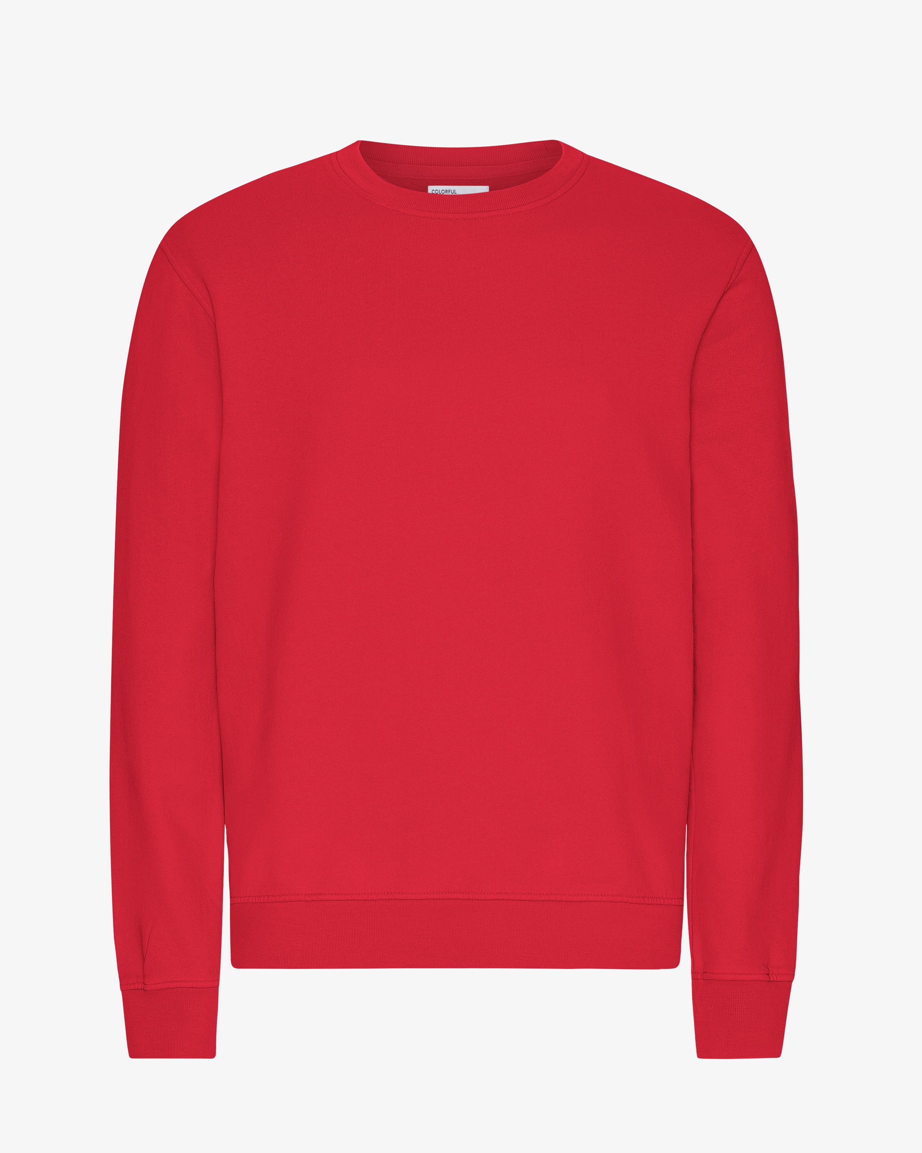 Classic Organic Crew - Scarlet Red