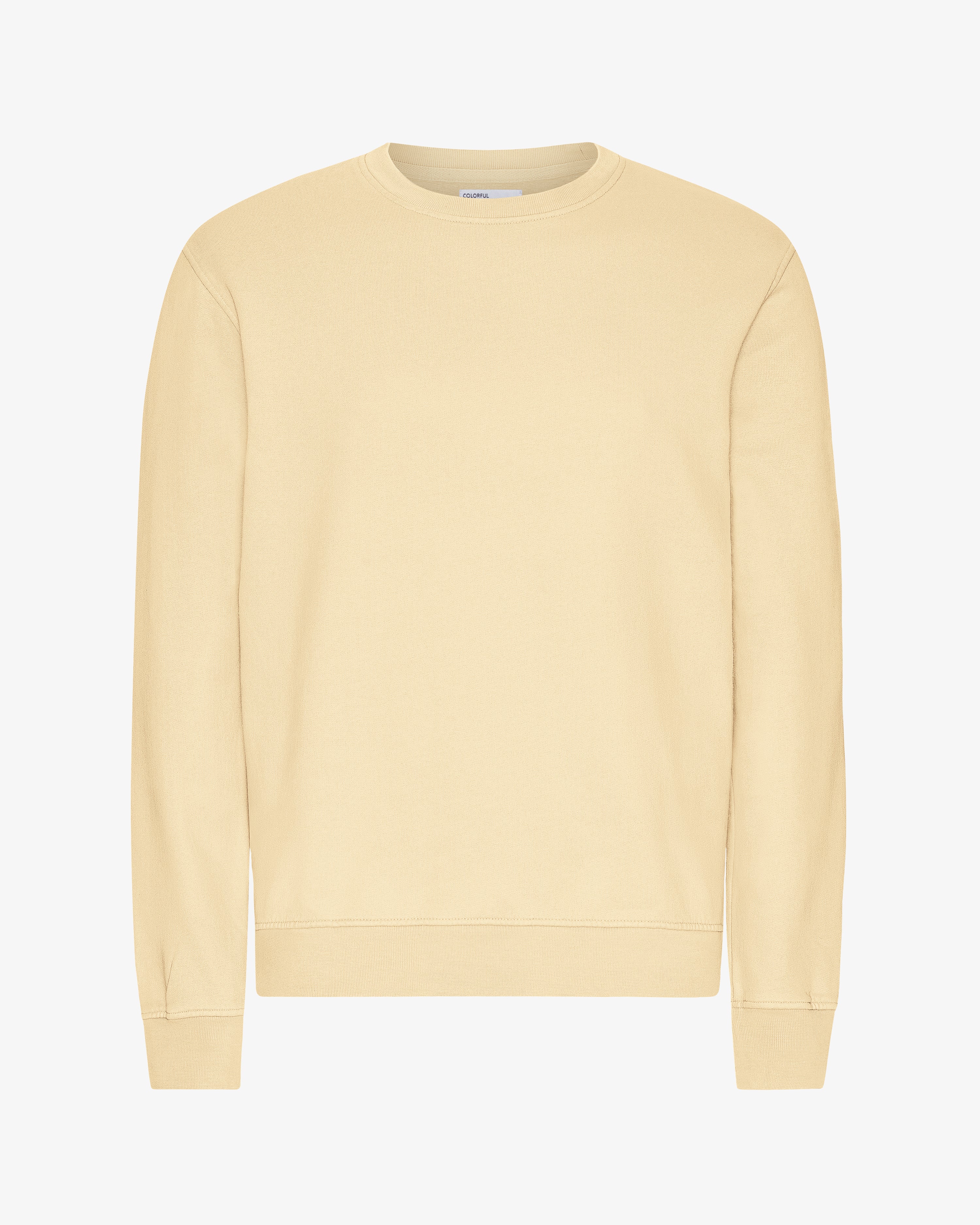 Classic Organic Crew - Soft Yellow