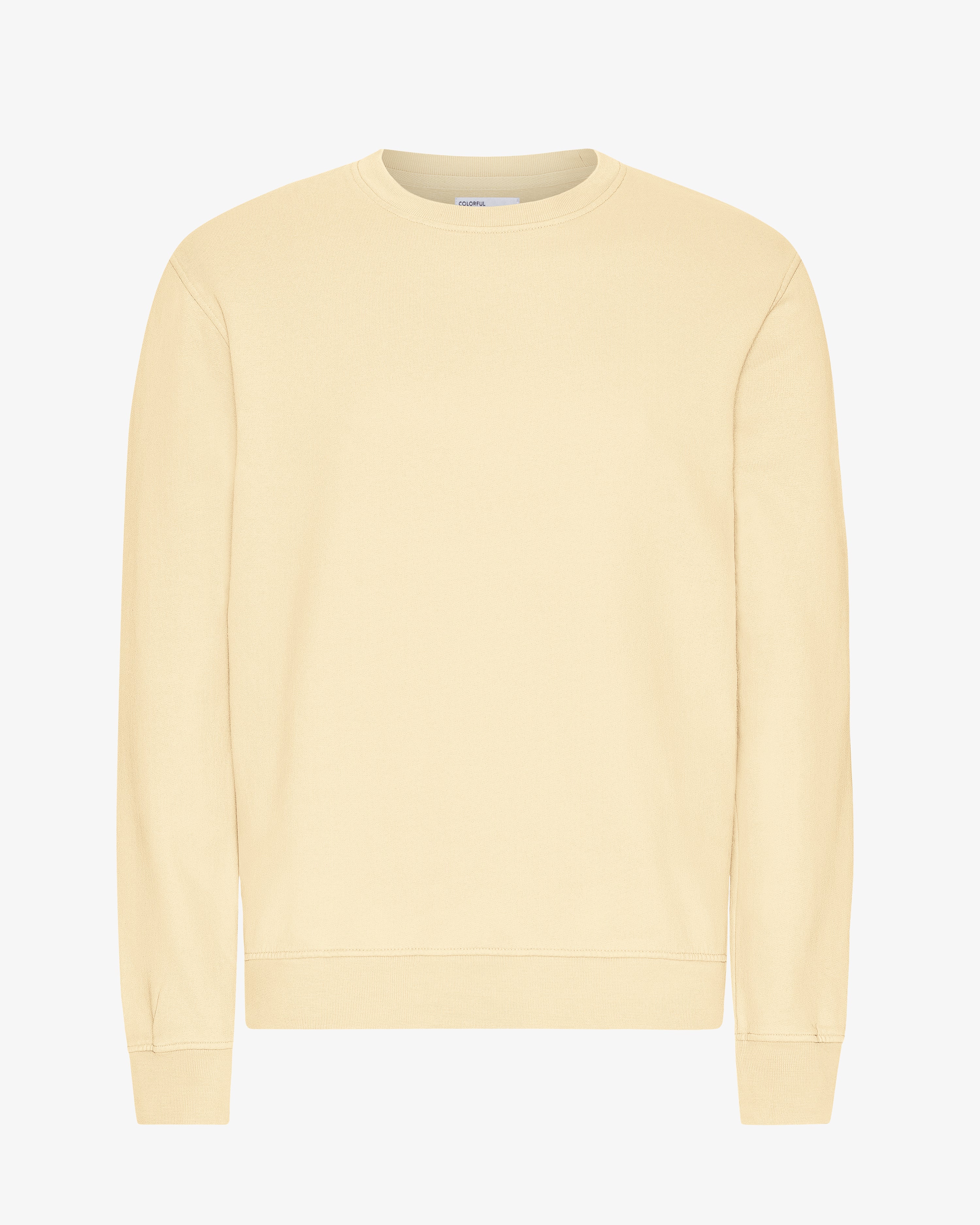 Classic Organic Crew - Soft Yellow