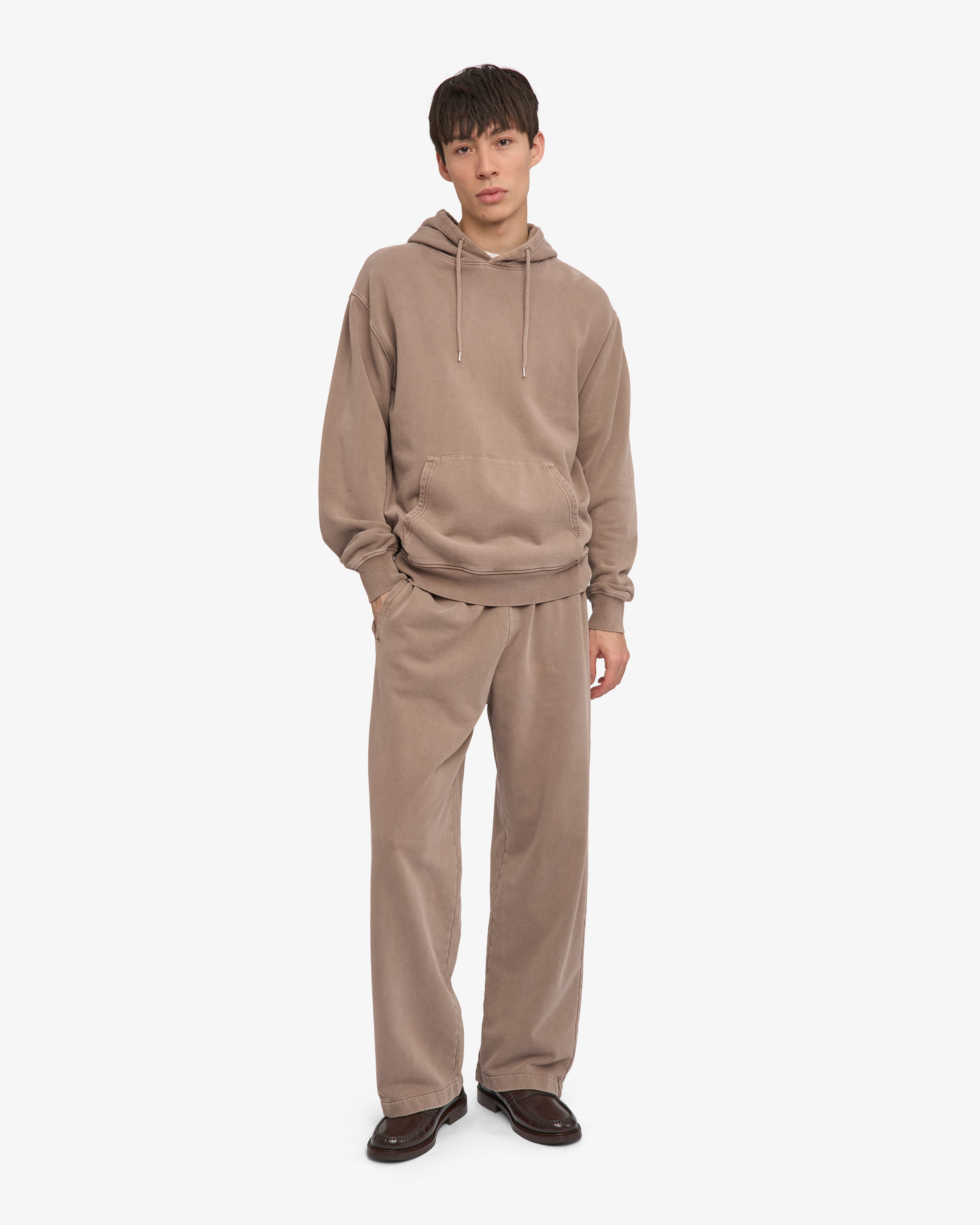 Organic Straight Leg Sweatpants - Faded Khaki