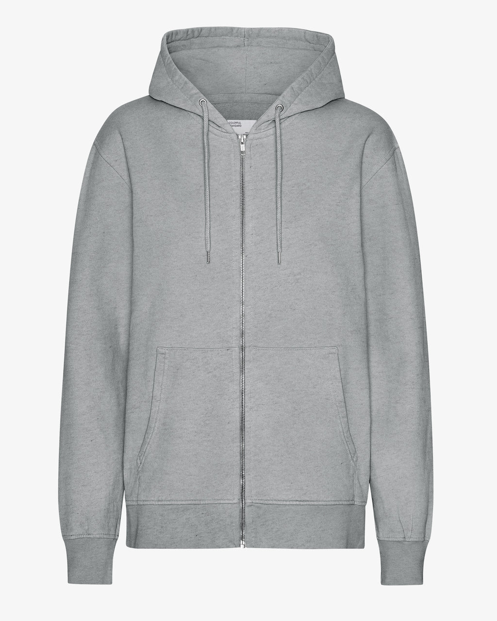 Classic Organic Zip Hood Heather Grey – Colorful Standard