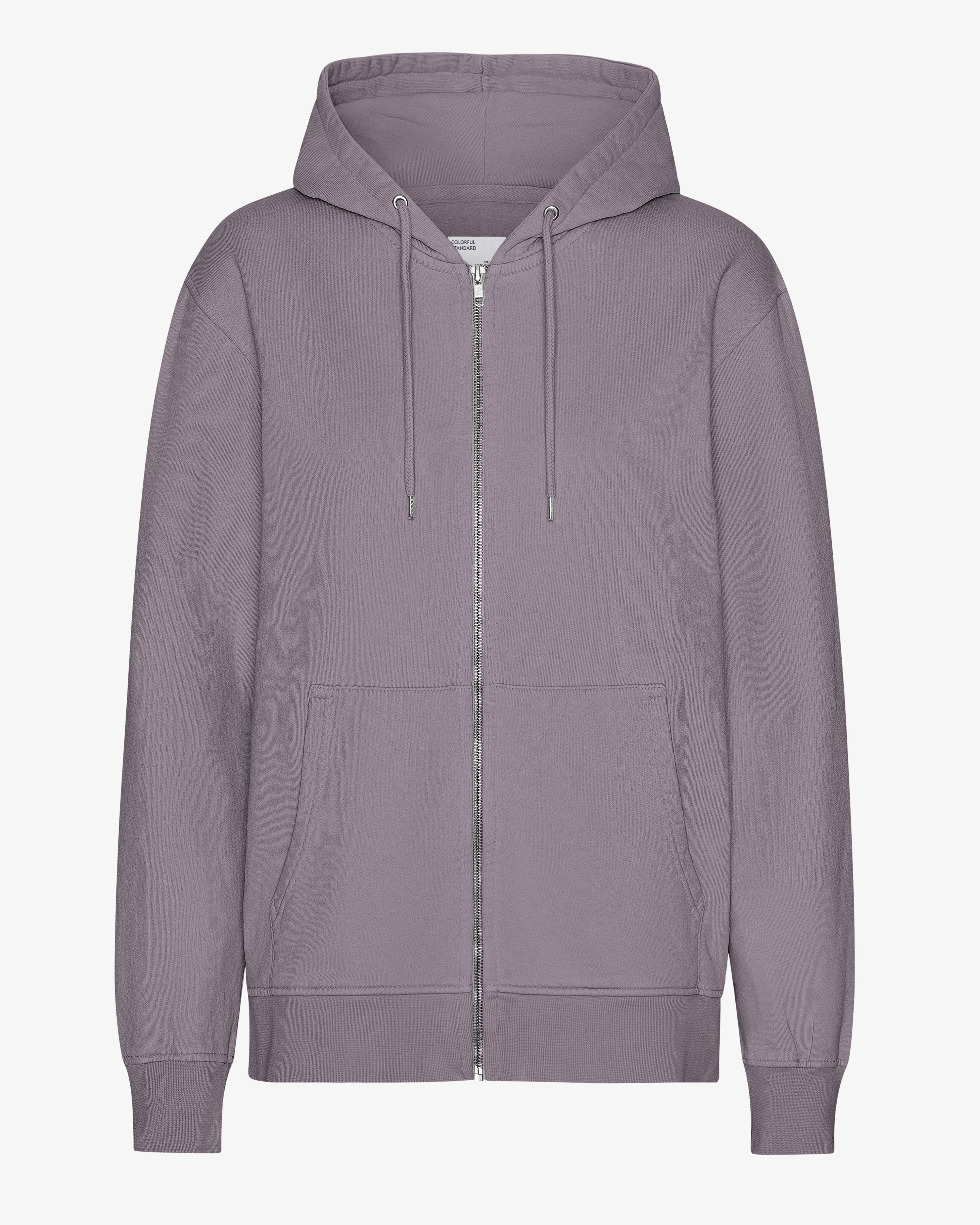 Classic Organic Zip Hood - Purple Haze