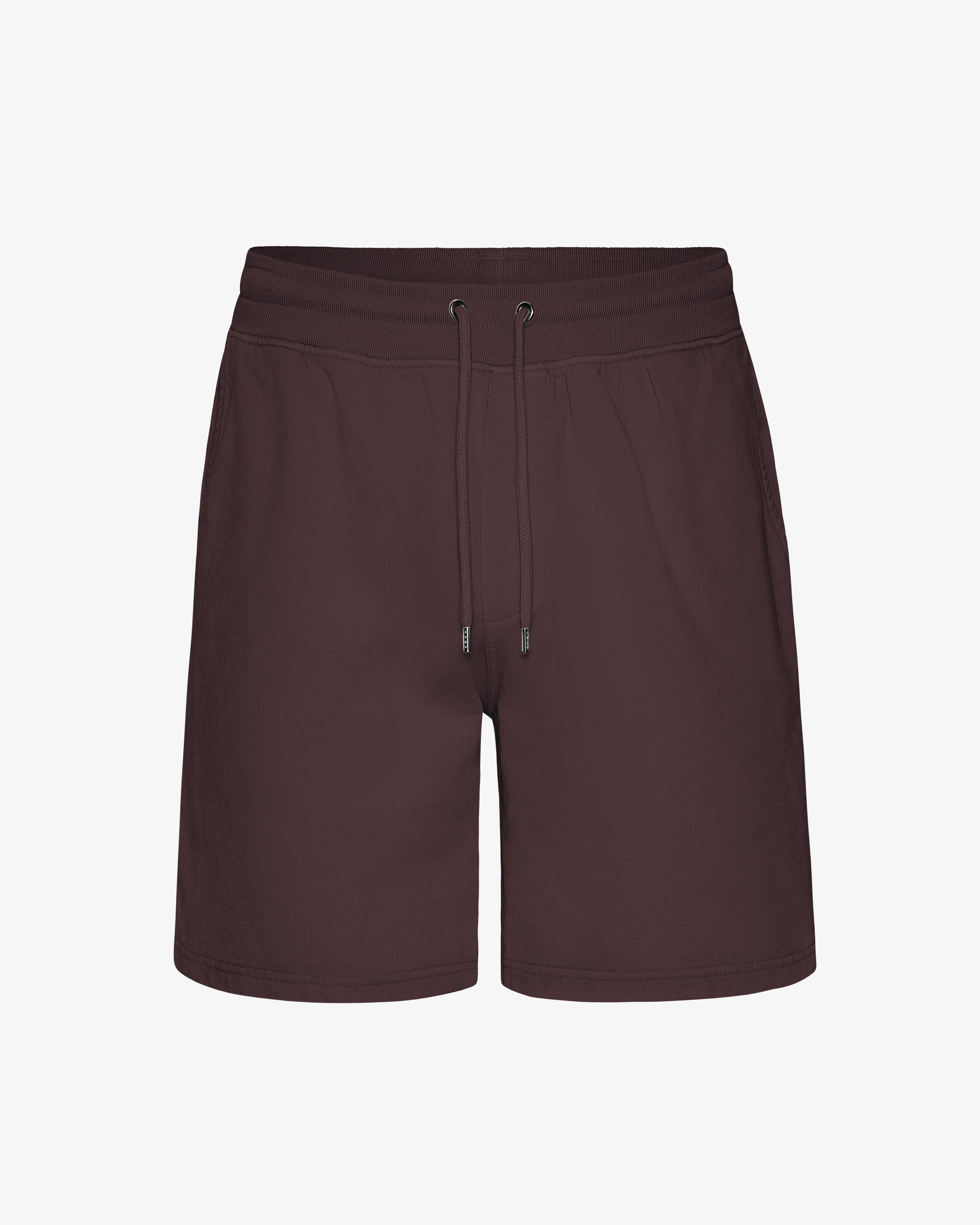 Classic Organic Sweatshorts - Oxblood Red