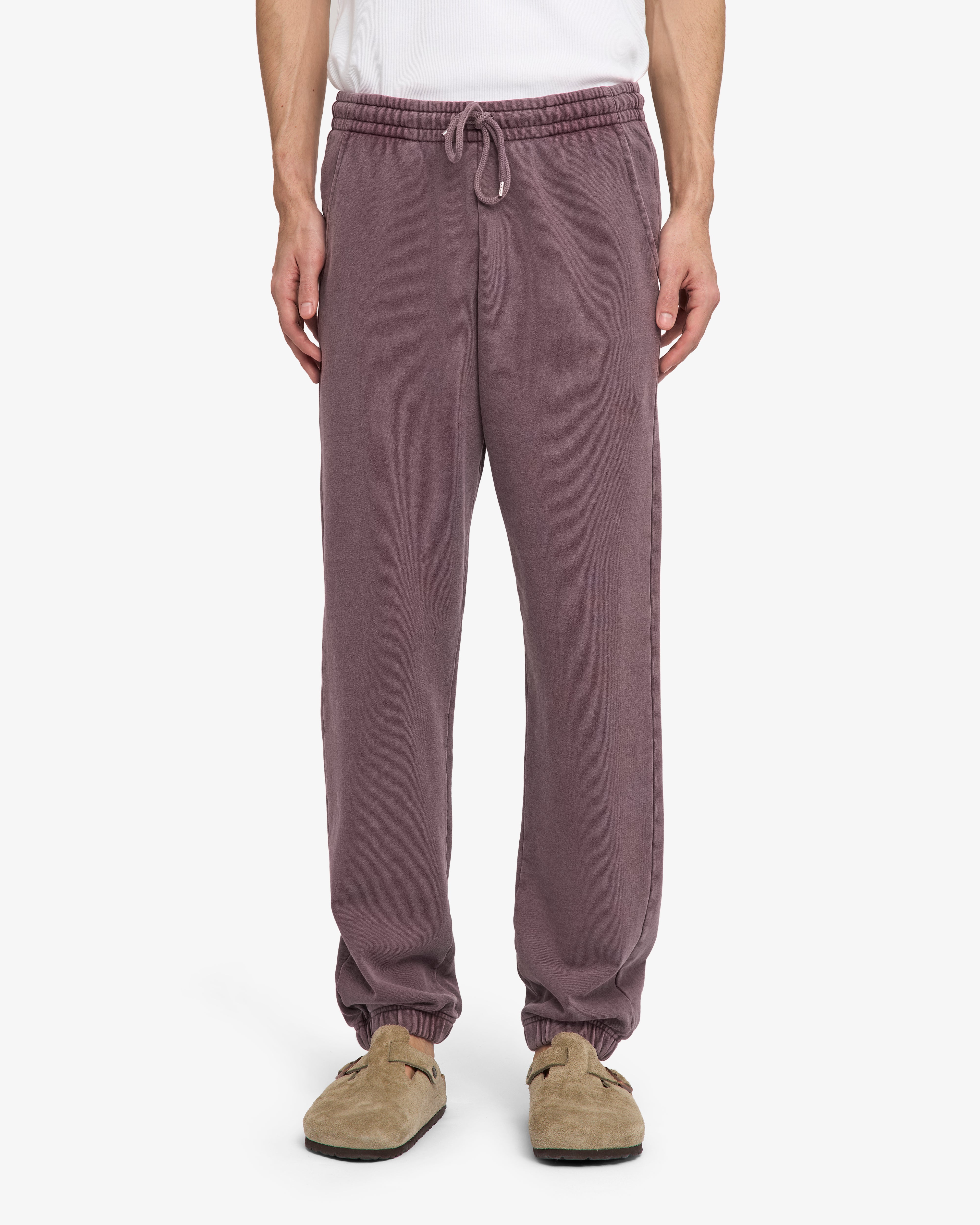 Organic Sweatpants - Faded Grape