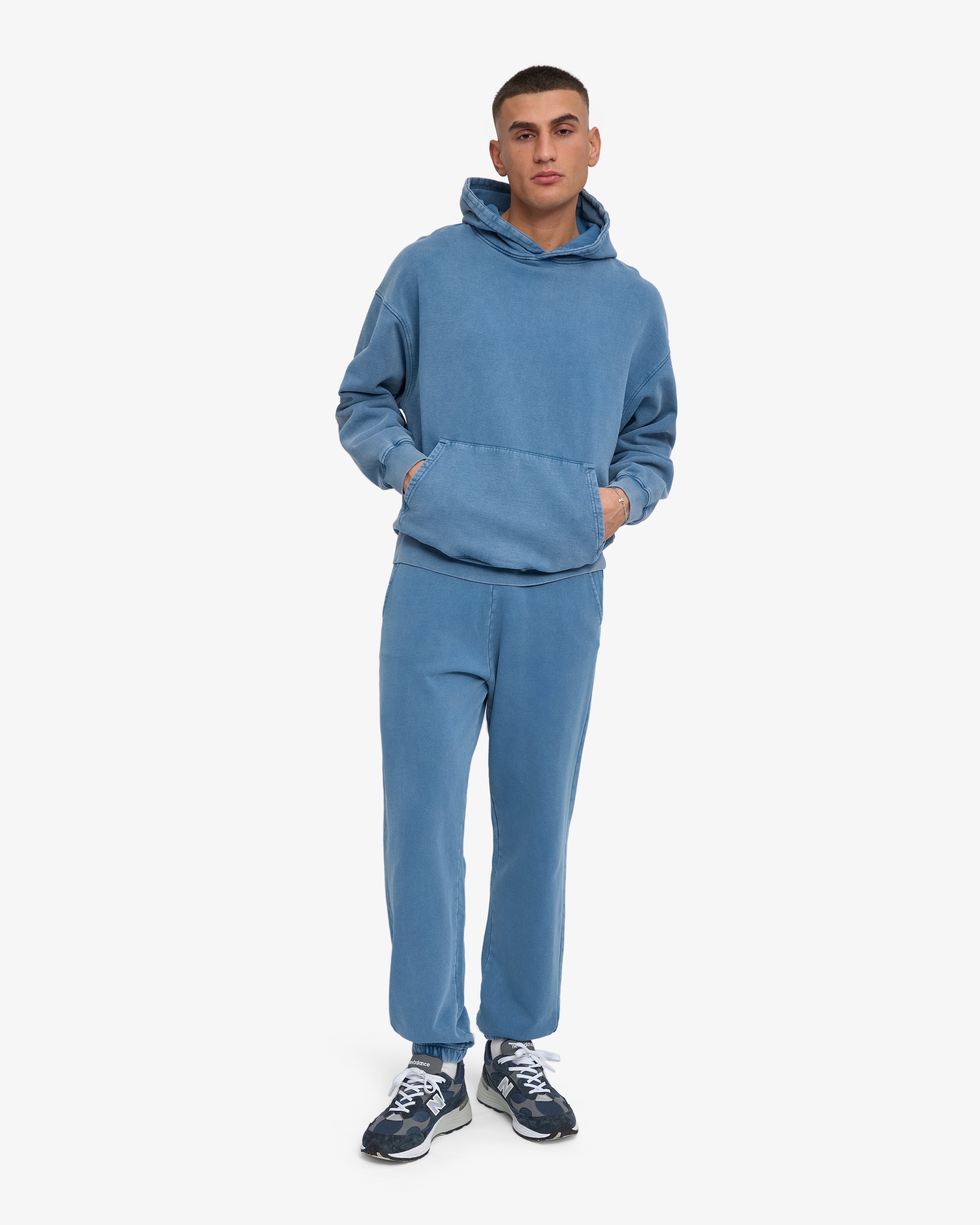 Organic Sweatpants - Faded Indigo