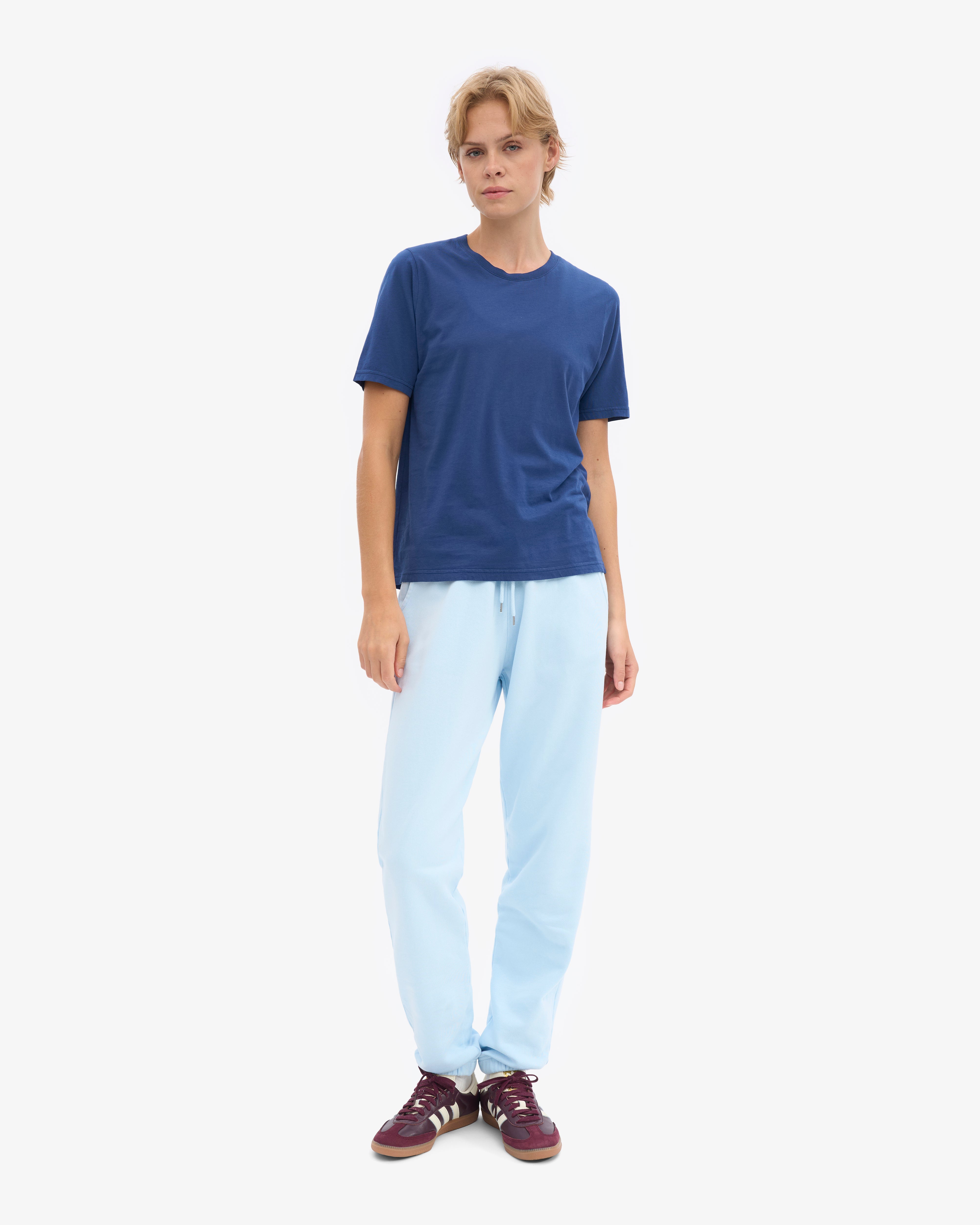 Organic Sweatpants - Polar Blue