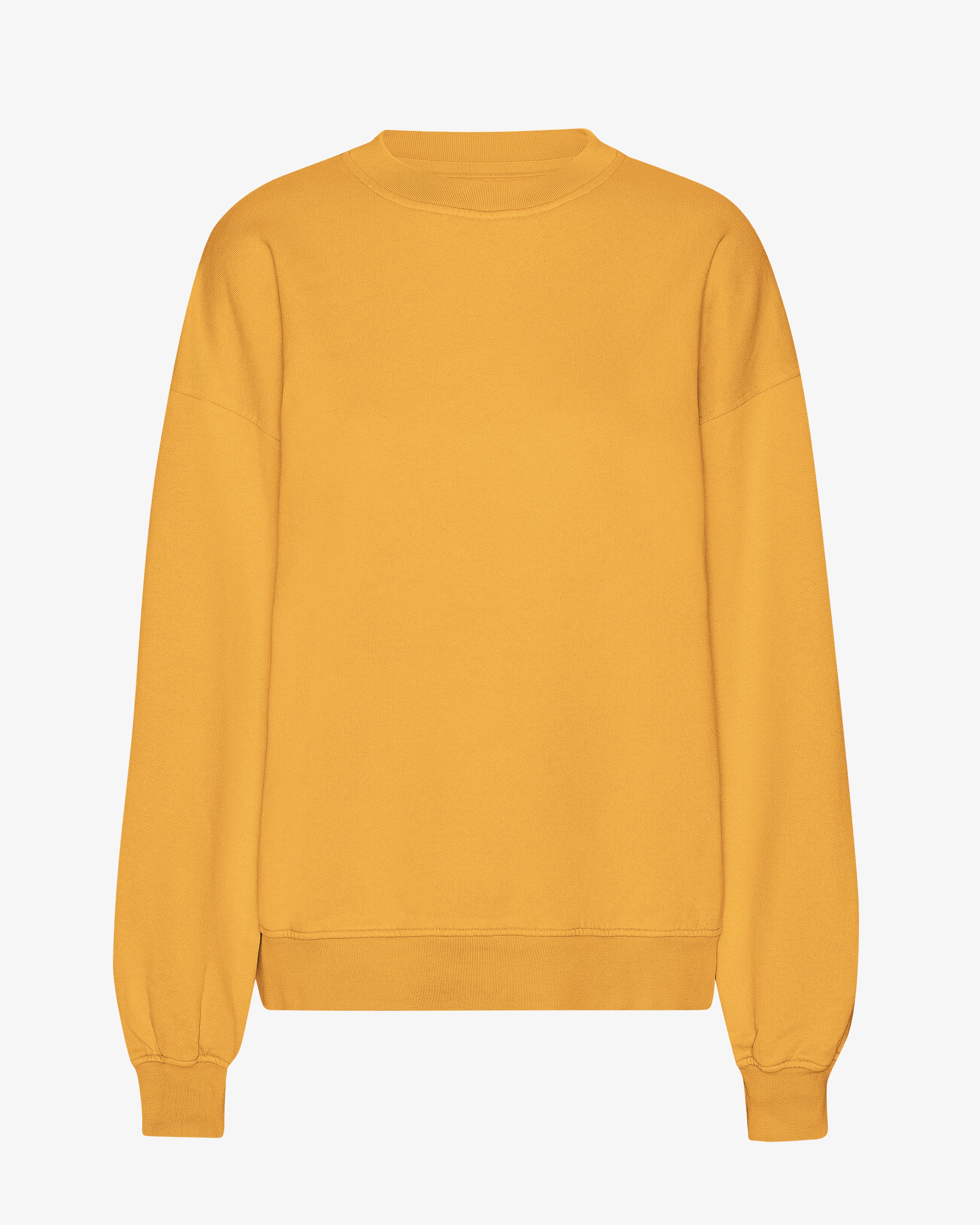 Organic Oversized Crew - Burned Yellow