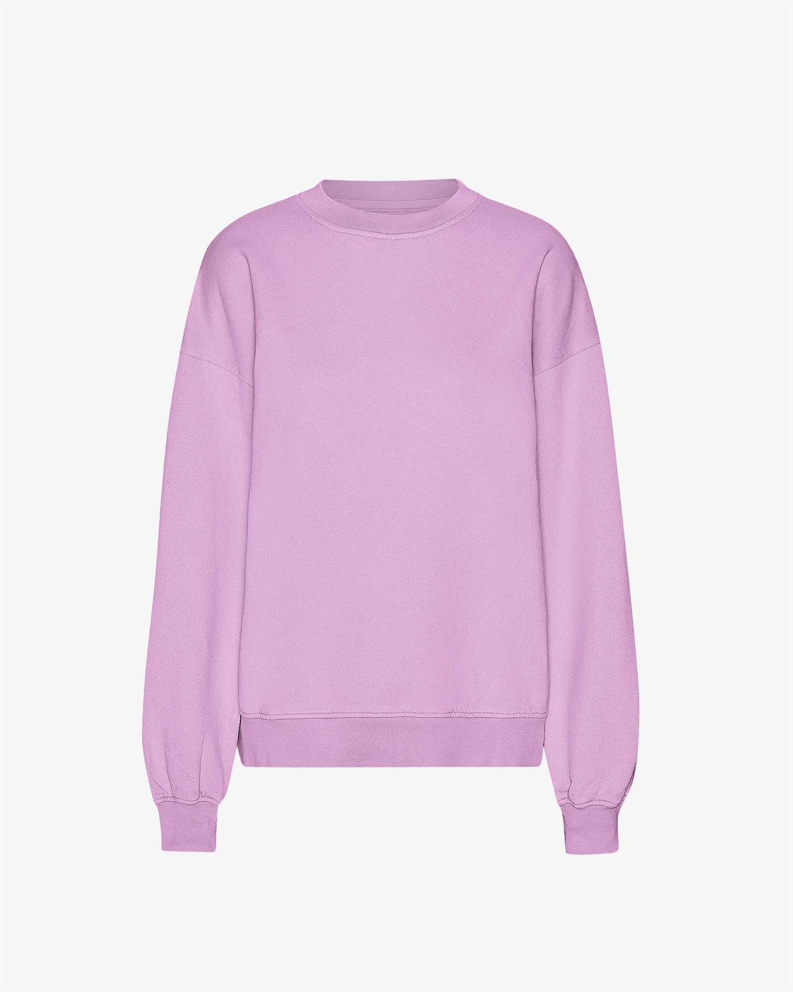 Organic Oversized Crew - Raspberry Pink