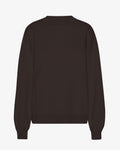 Organic Oversized Crew - Coffee Brown