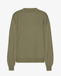 Organic Oversized Crew - Dusty Olive