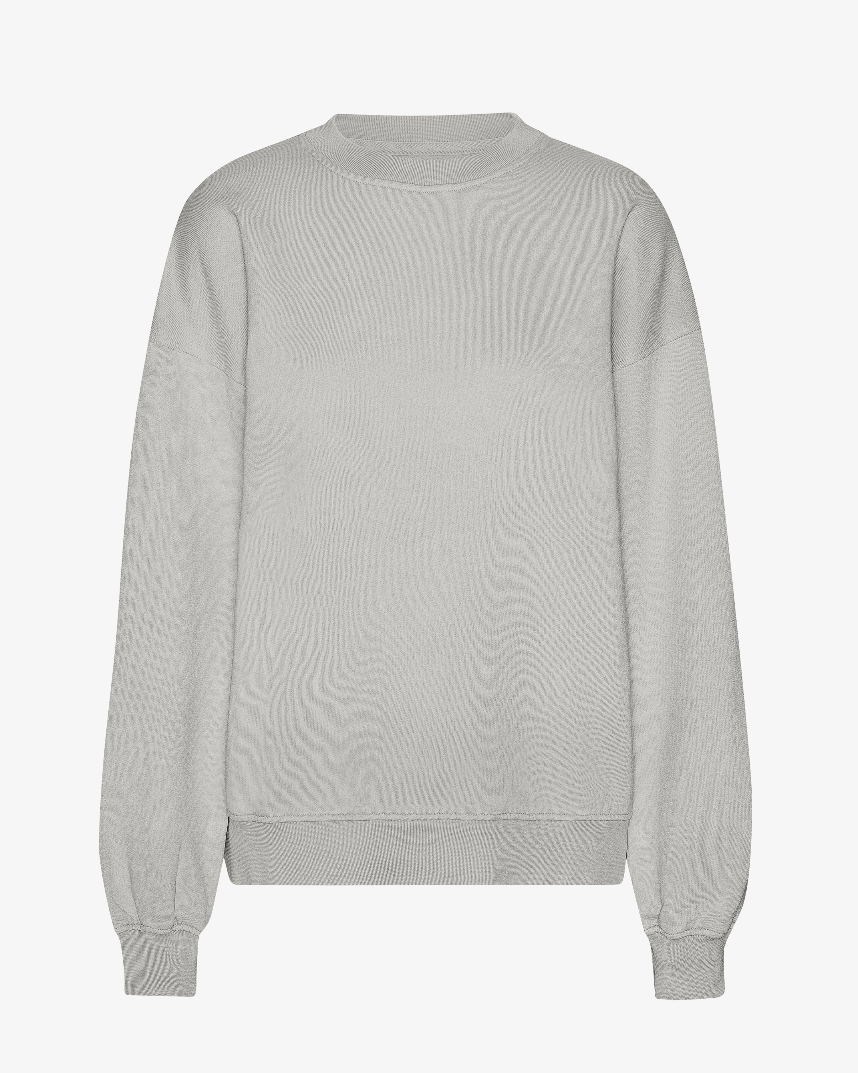 Organic Oversized Crew - Faded Grey