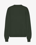 Organic Oversized Crew - Hunter Green