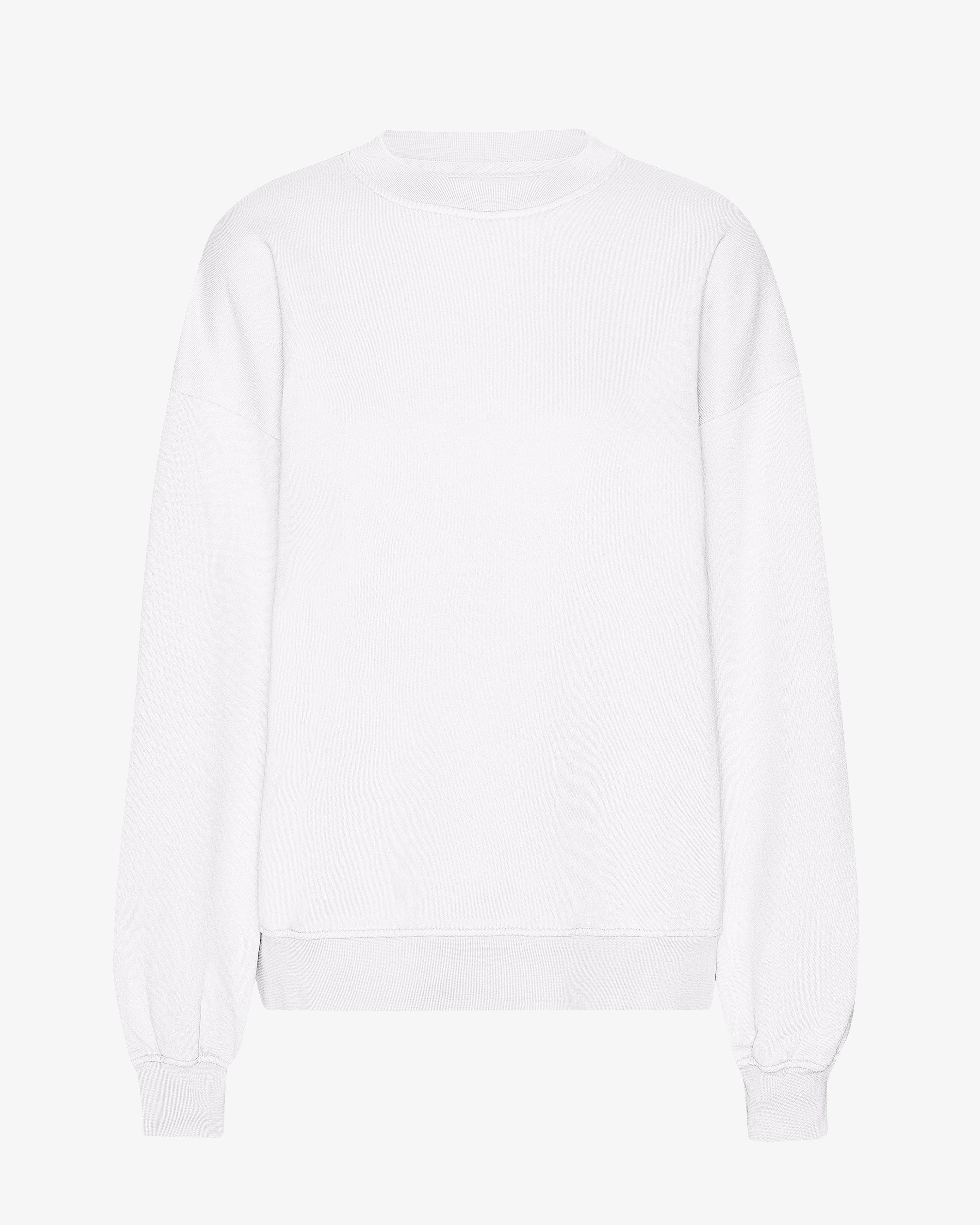 Organic Oversized Crew - Optical White